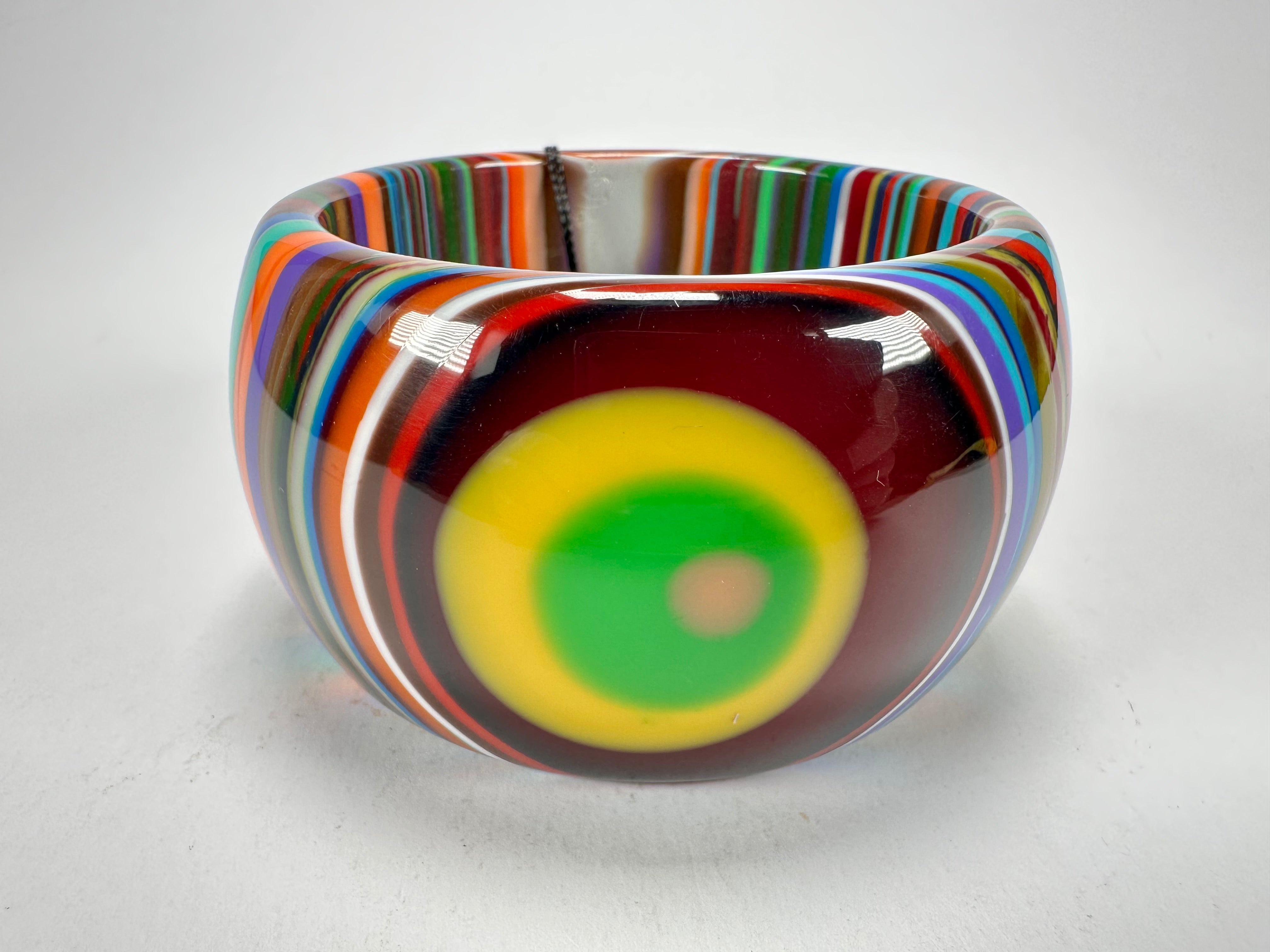 Sobral - Pop Art "PB 50" Solid Resin Bangle ( 000932 )