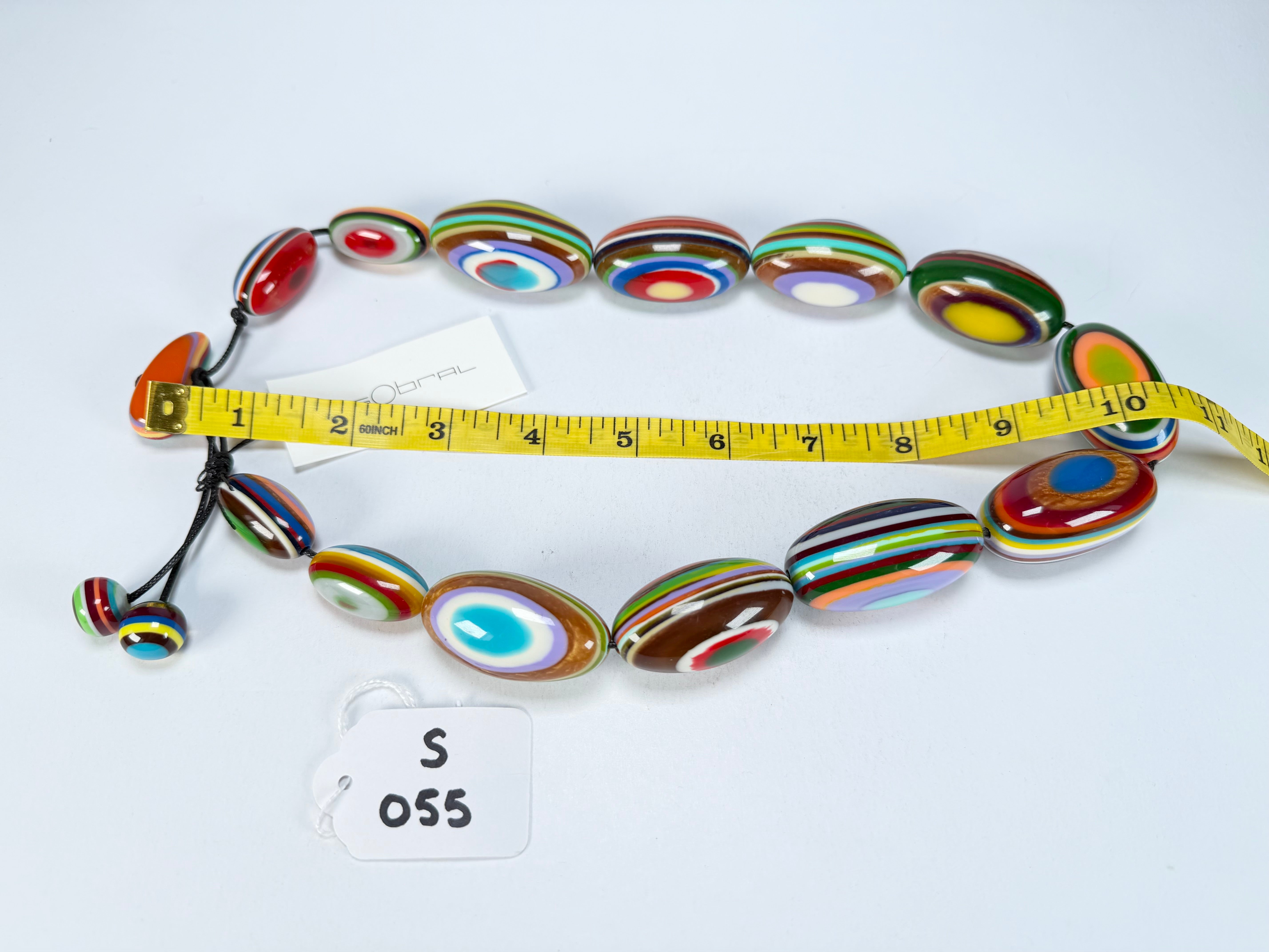 Sobral - Pop Art "Andy" Resin Necklace ( 005465 )