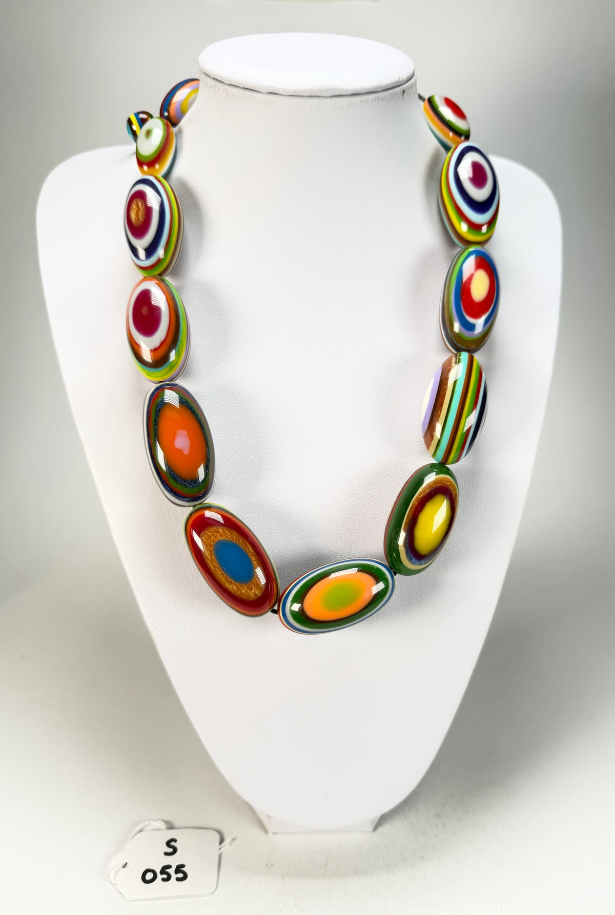 Sobral - Pop Art "Andy" Resin Necklace ( 005465 )