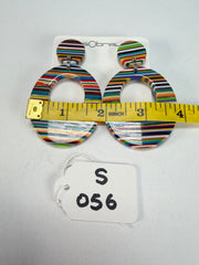 Sobral - Pop Art "Gizelle" Resin Earrings ( 000121 )