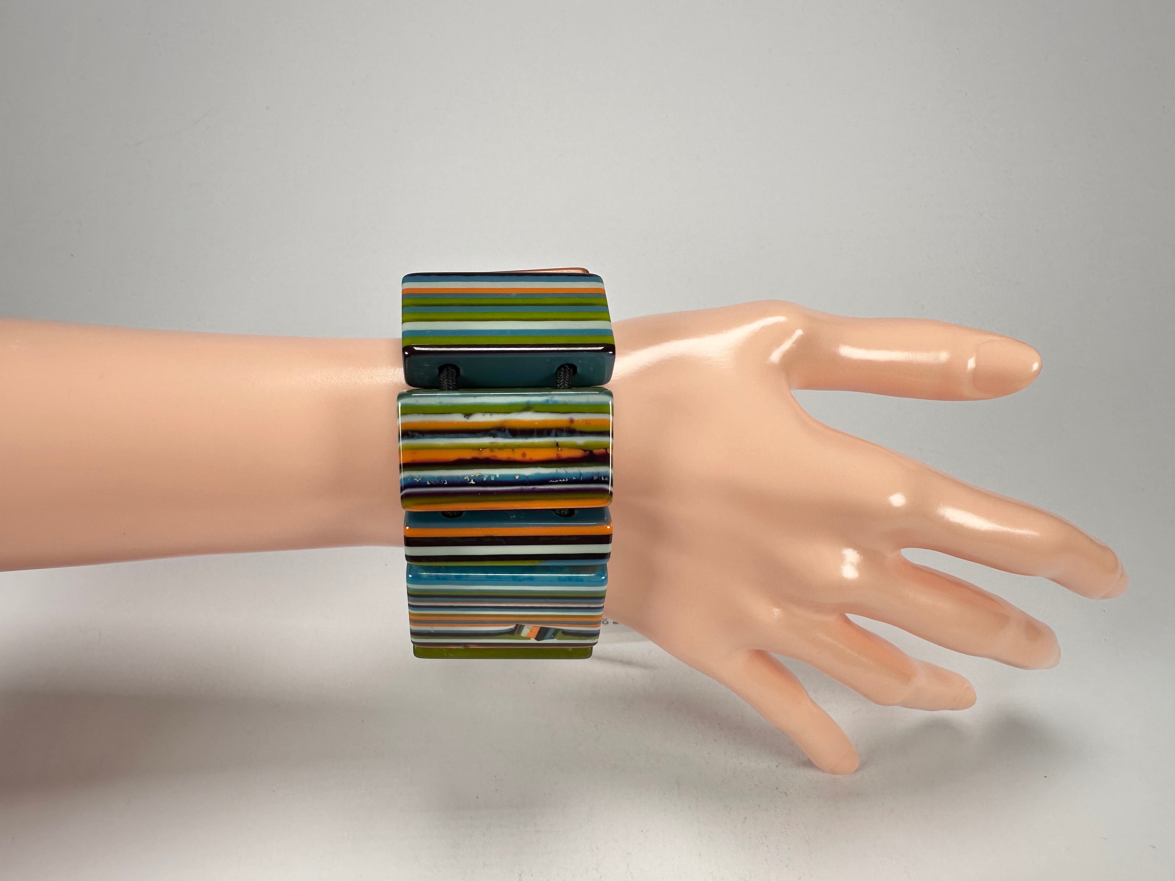 Sobral - Pop Art "8 pçs 1/2" Elasticated Resin Bracelet ( 000376 )
