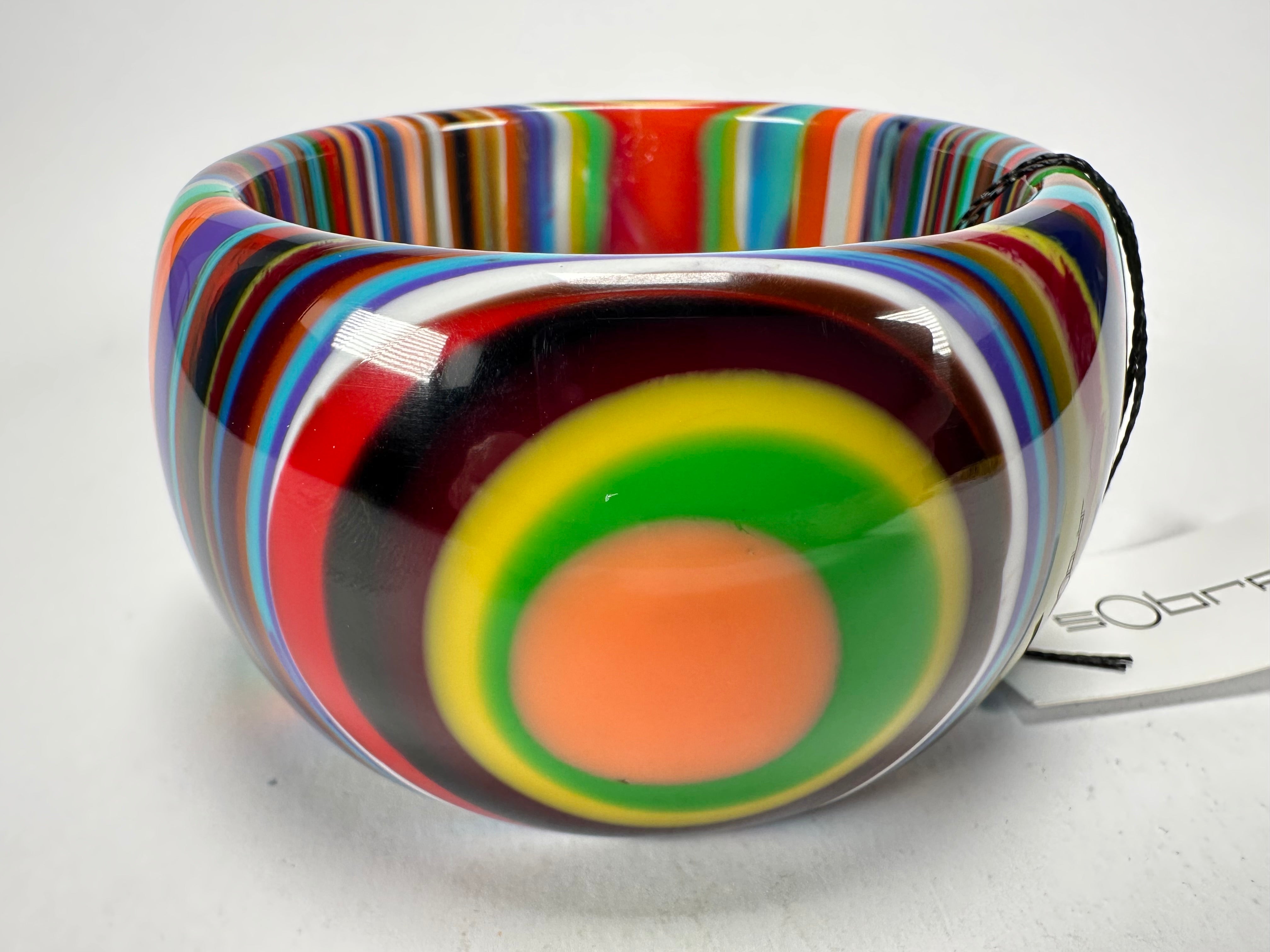 Sobral - Pop Art "PB 50" Solid Resin Bangle ( 000932 )