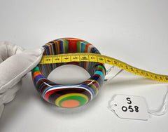 Sobral - Pop Art "PB 50" Solid Resin Bangle ( 000932 )