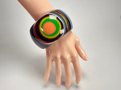 Sobral - Pop Art "PB 50" Solid Resin Bangle ( 000932 )