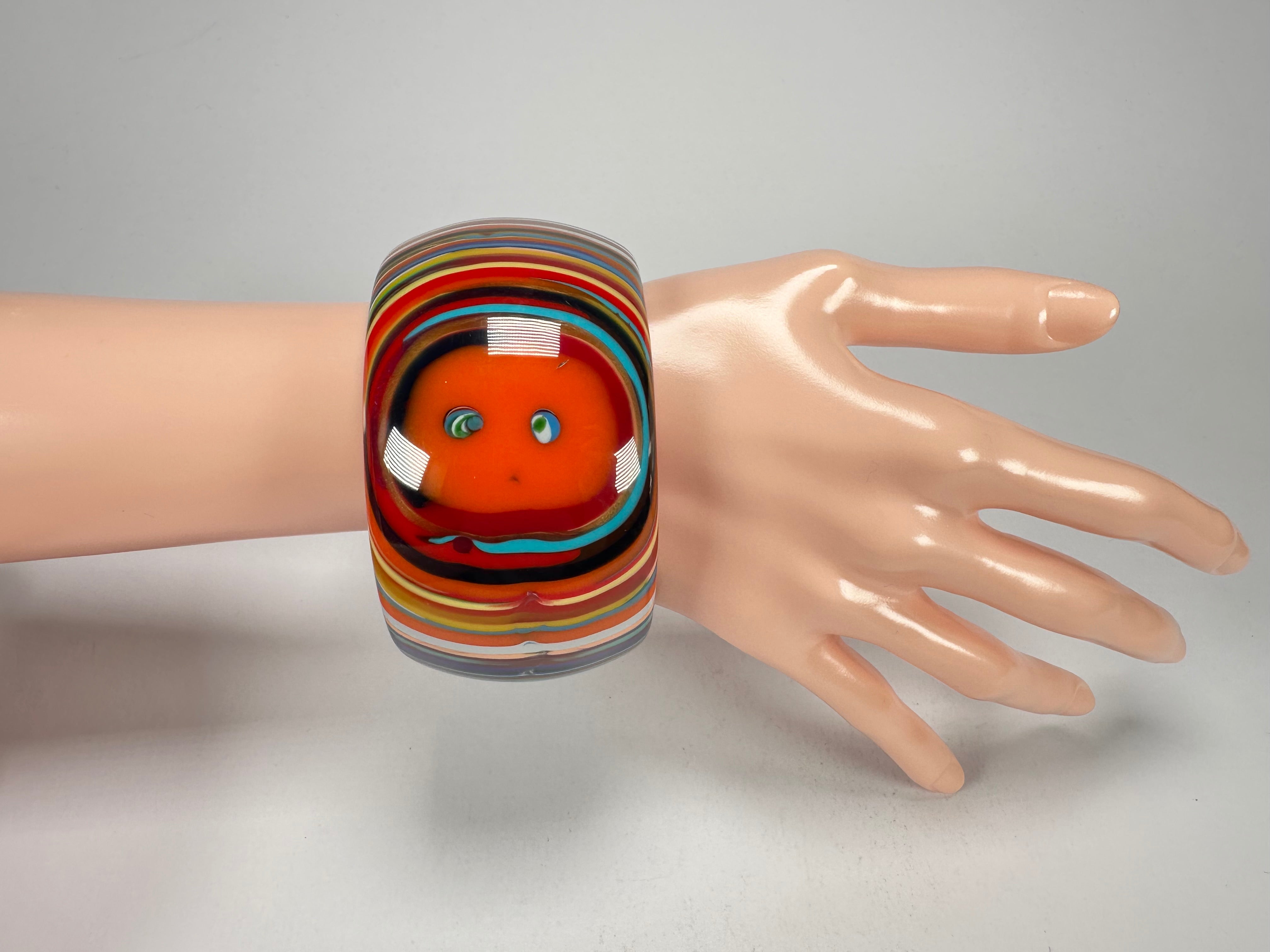 Sobral - Pop Art "PB 50" Solid Resin Bangle ( 000932 )