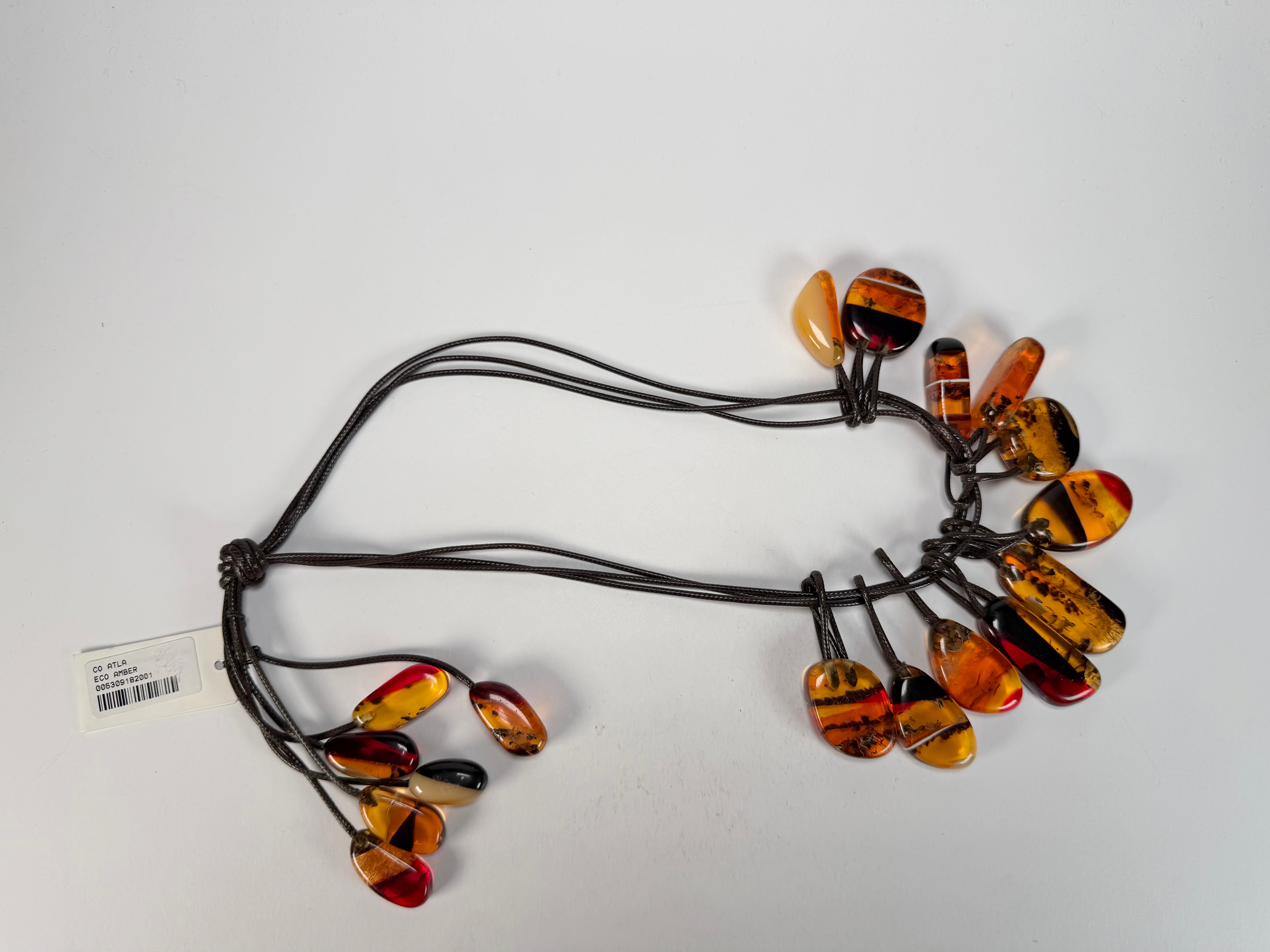 Sobral - Amber "Alta" Resin Necklace ( 005309 )