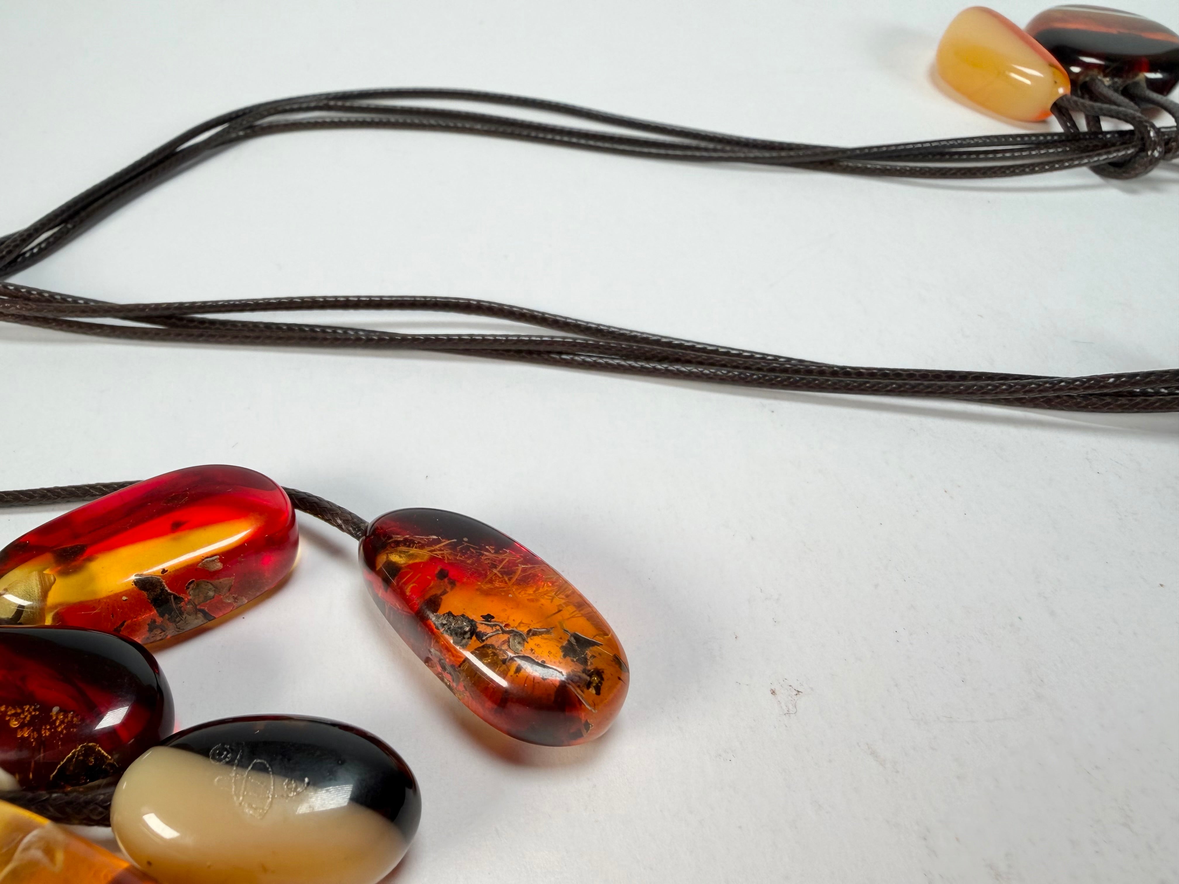 Sobral - Amber "Alta" Resin Necklace ( 005309 )