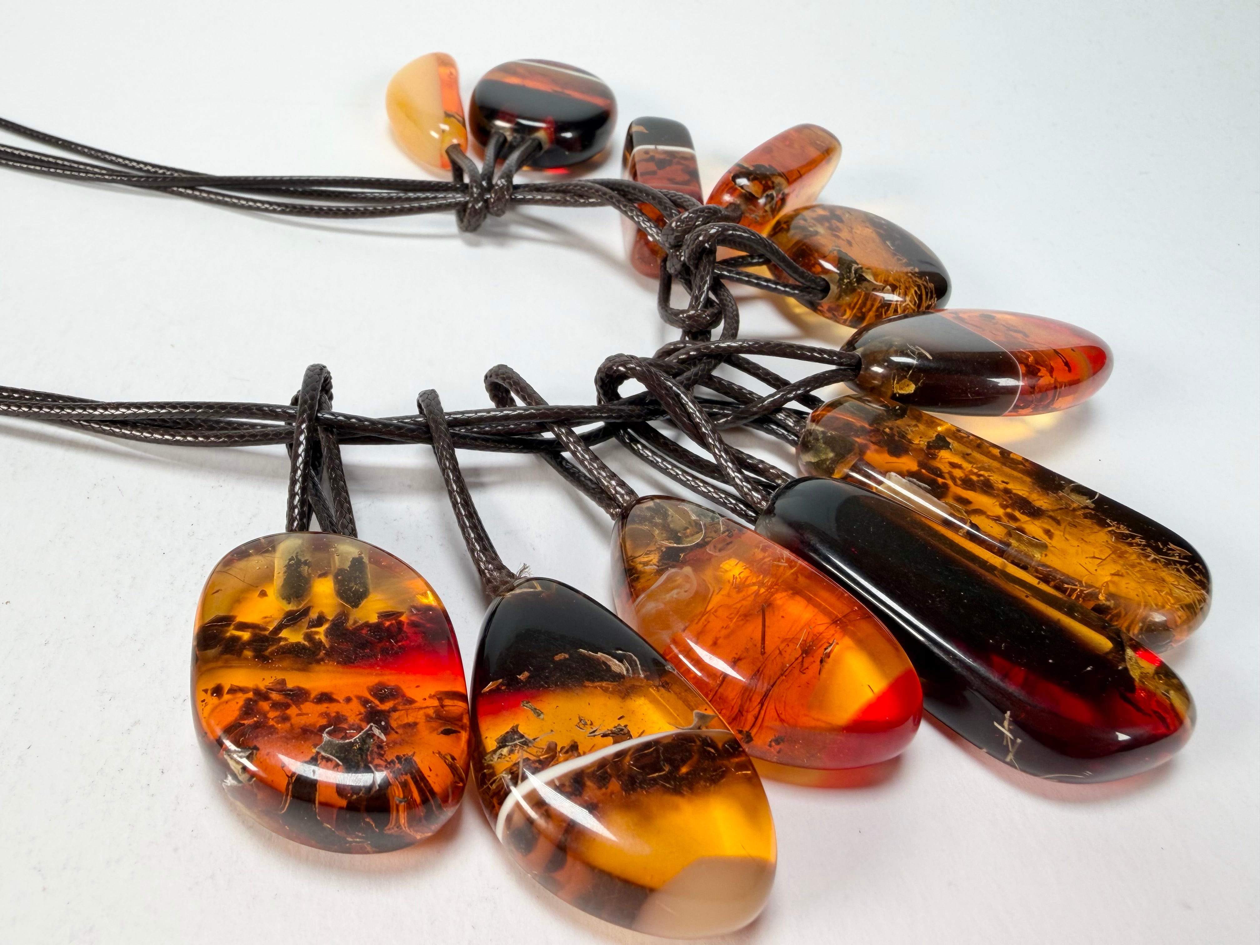 Sobral - Amber "Alta" Resin Necklace ( 005309 )