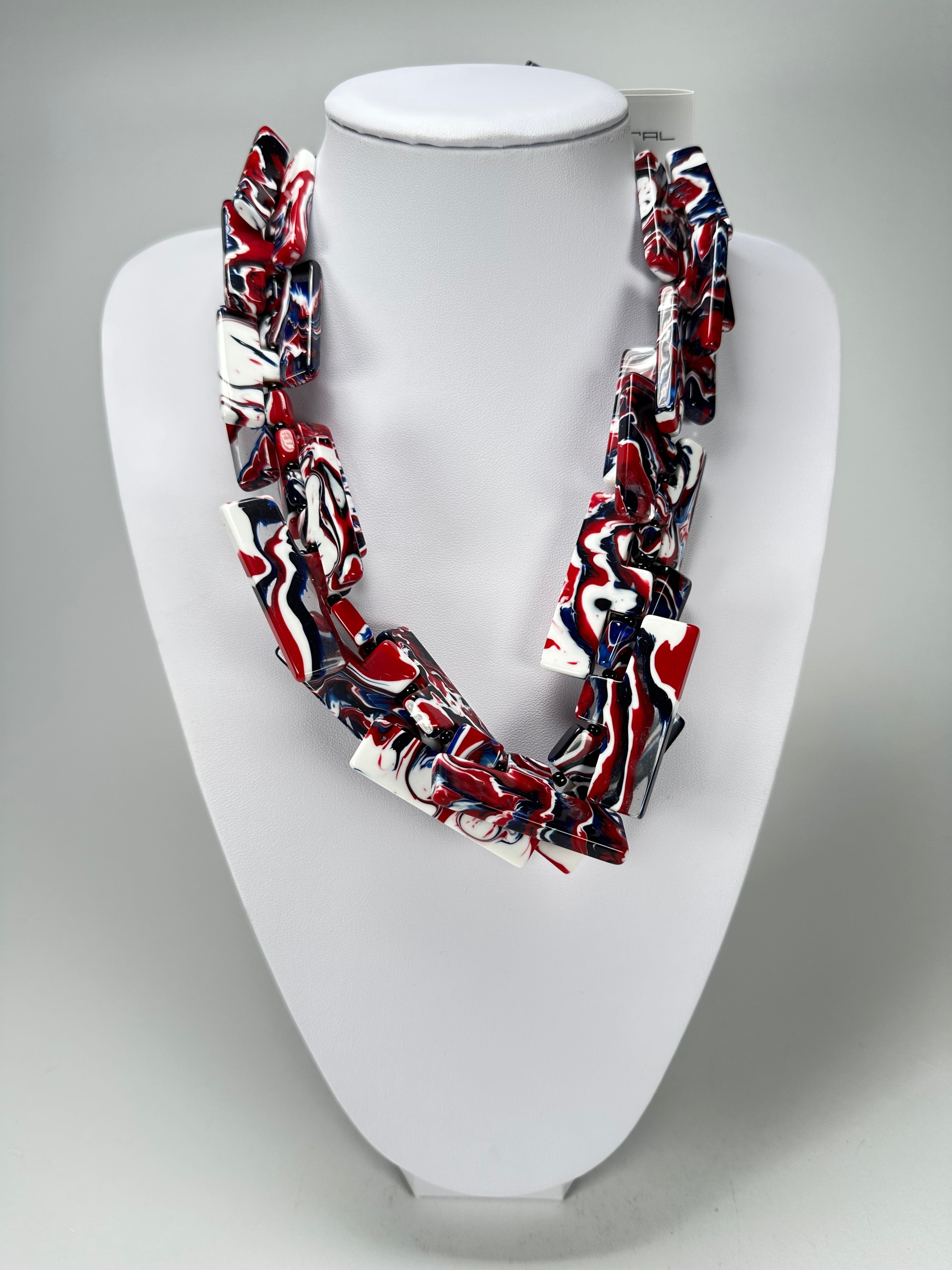 Sobral - Marianne "Neoconcretismo" Resin Necklace ( 003885 )