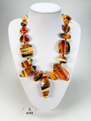 Sobral - Amber "Nida" Resin Necklace ( 005308 )