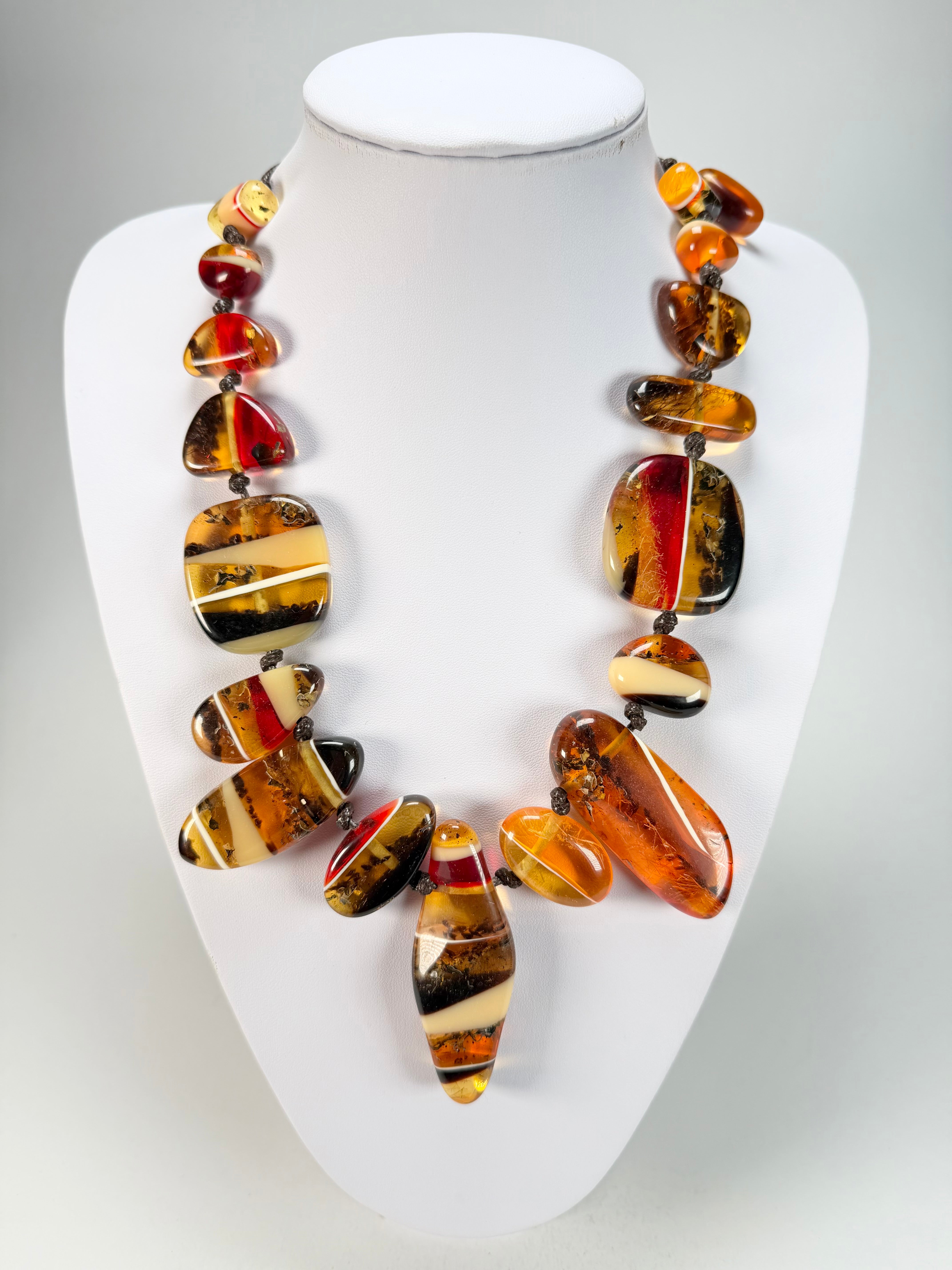 Sobral - Amber "Nida" Resin Necklace ( 005308 )