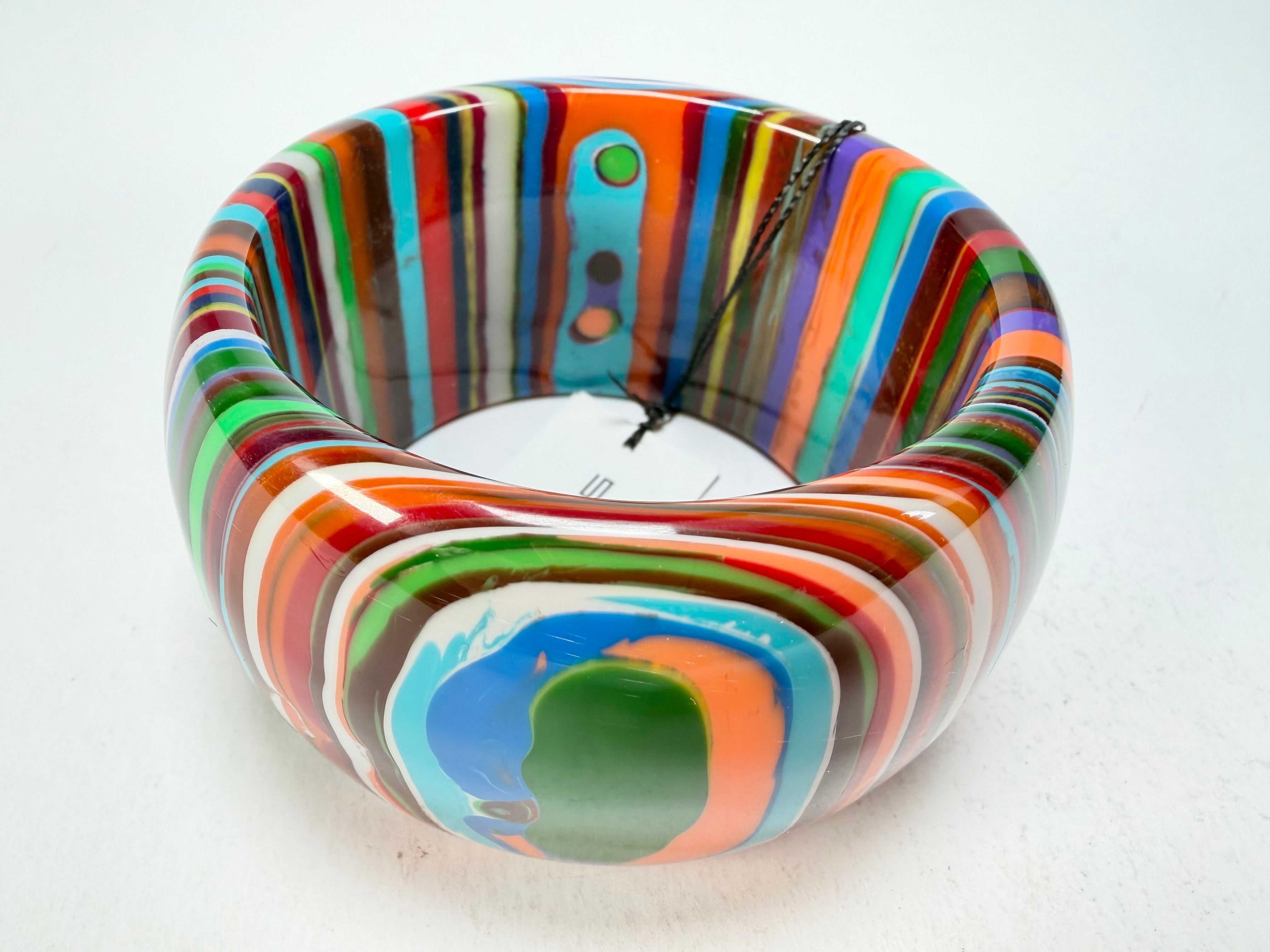 Sobral - Pop Art "PB 50" Solid Resin Bangle ( 000932 )