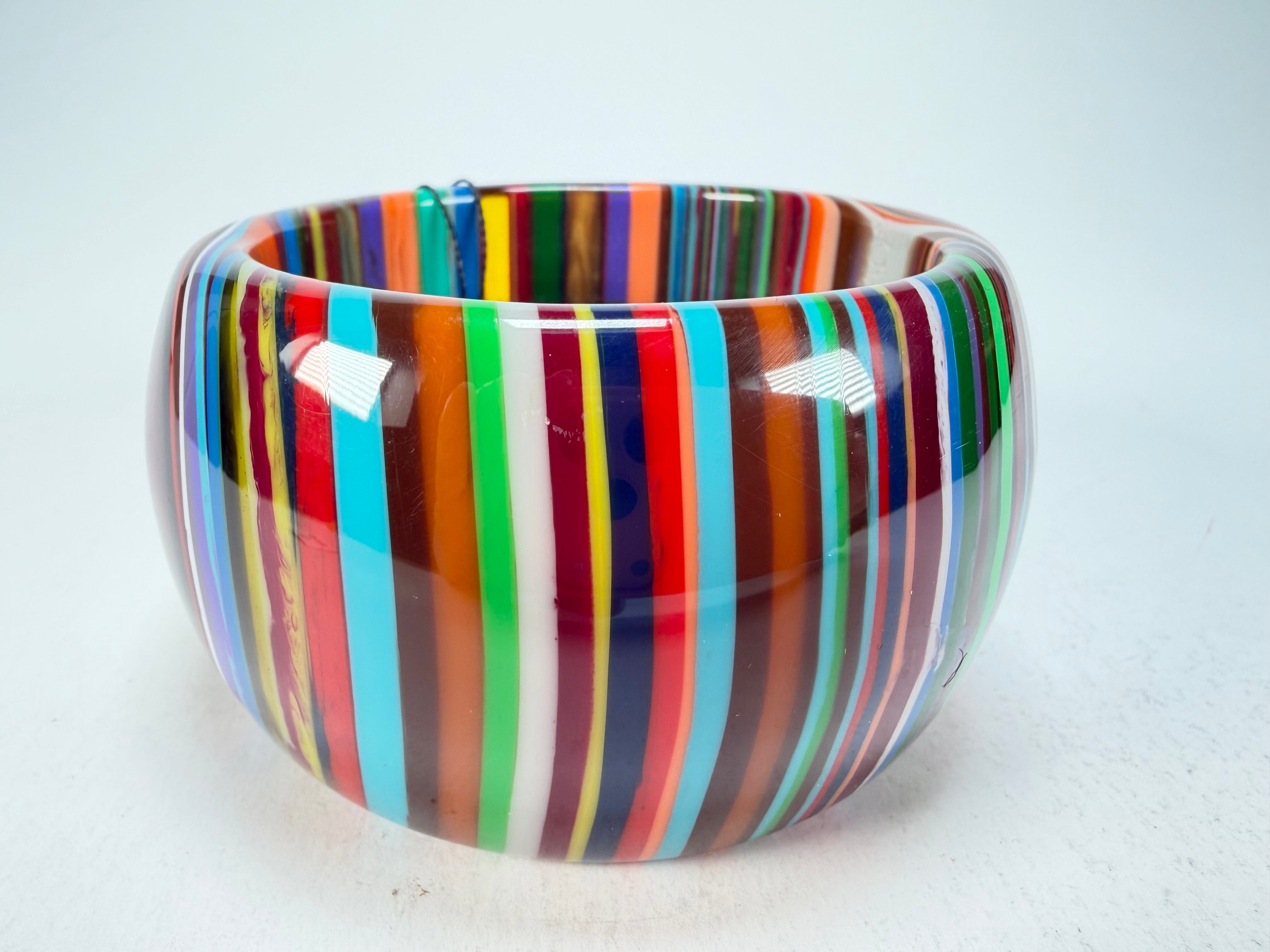 Sobral - Pop Art "PB 50" Solid Resin Bangle ( 000932 )