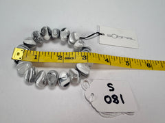 Sobral - Onda Gelo "Mini Pebbles" Studio Creation Elasticated Resin Bracelet ( 000000 )