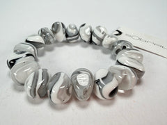 Sobral - Onda Gelo "Mini Pebbles" Studio Creation Elasticated Resin Bracelet ( 000000 )