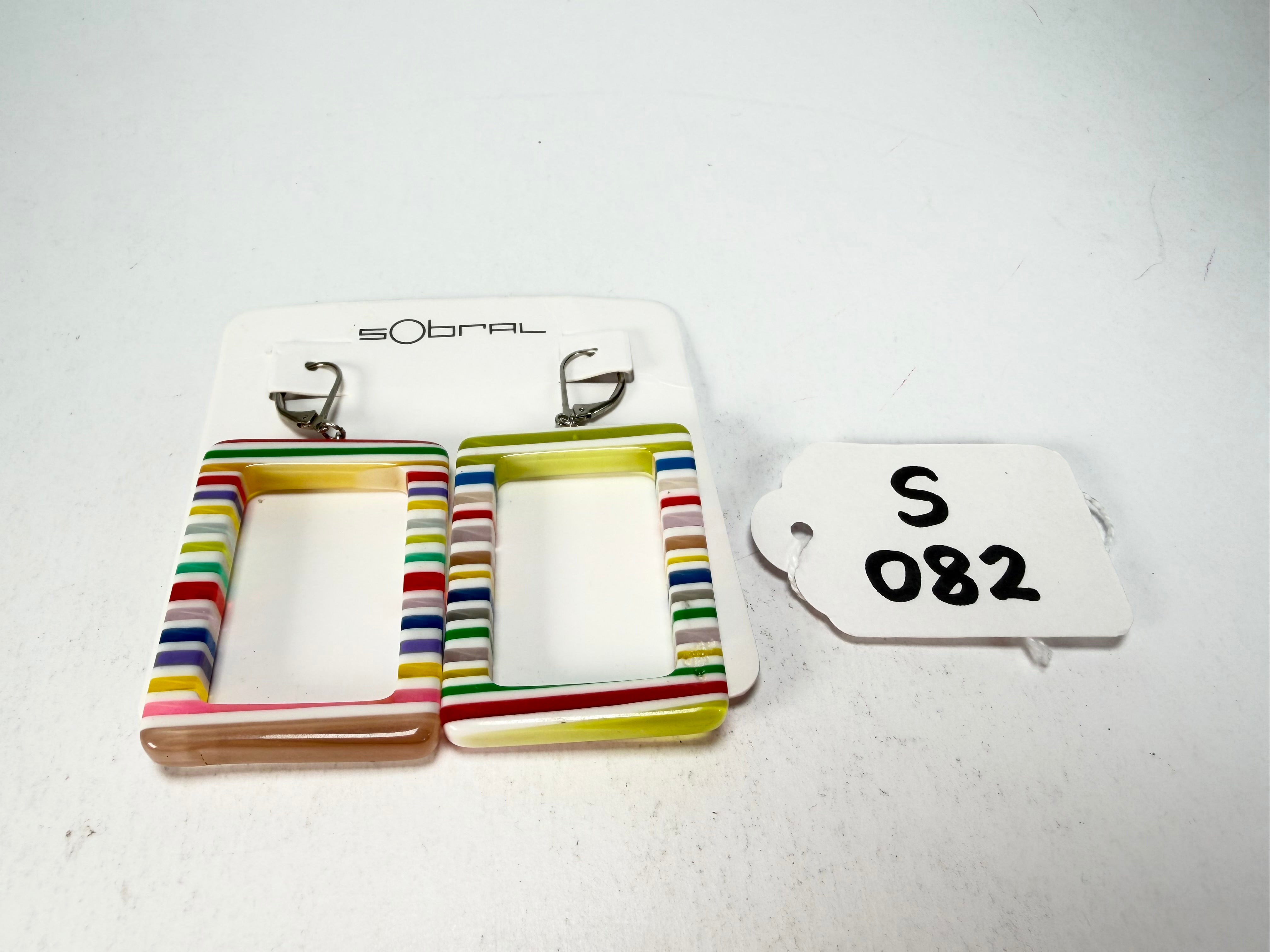 Sobral - Candy Pop "Fizz" Resin Earrings ( 005396 )