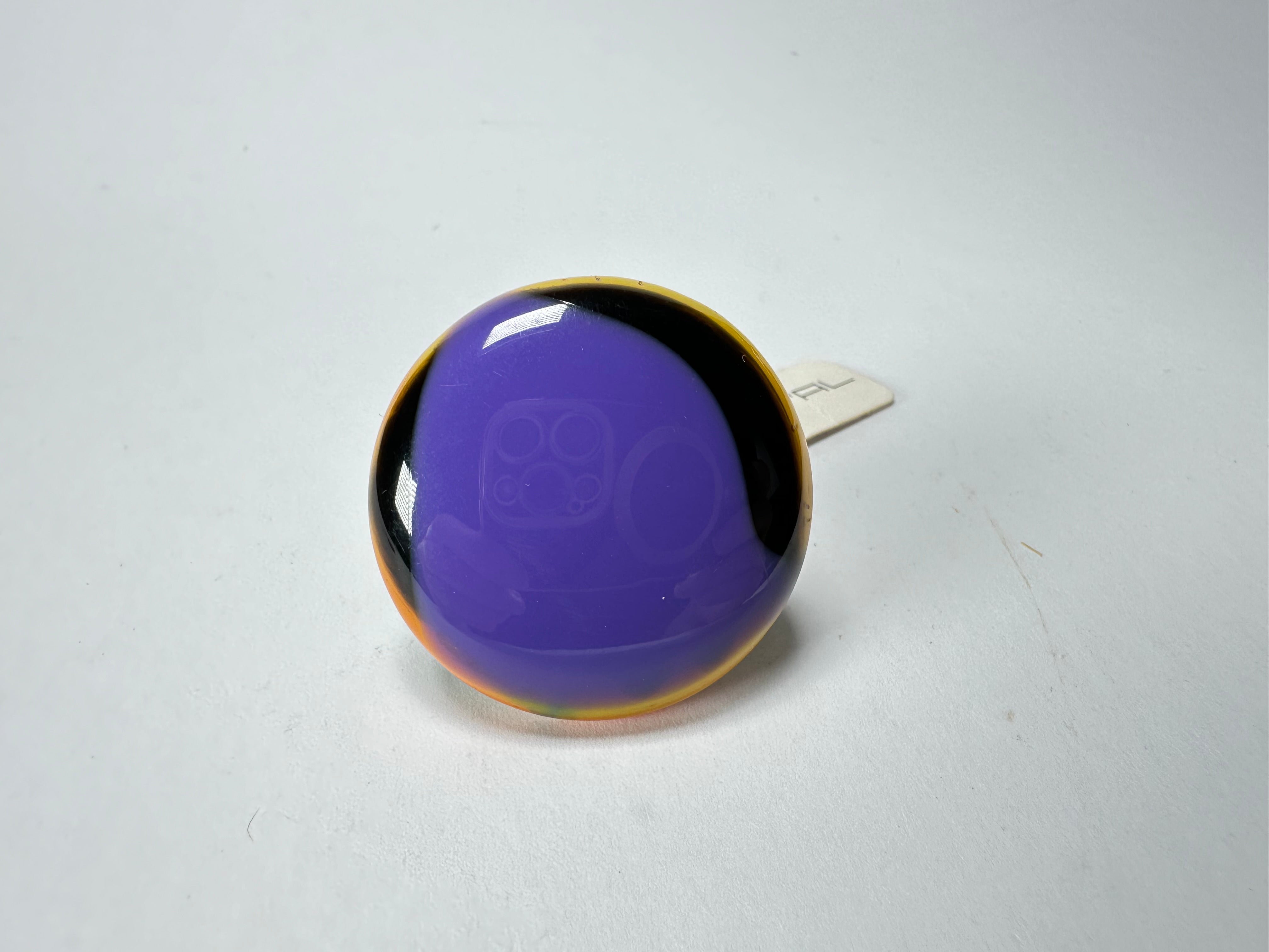 Sobral - Multi-Colour "Odessa" Resin Ring ( 003606 ) - Size UK N / US 6.5