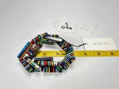 Sobral - Pop Art Noite "1WJP" Elasticated Resin Bracelet ( 003882 )