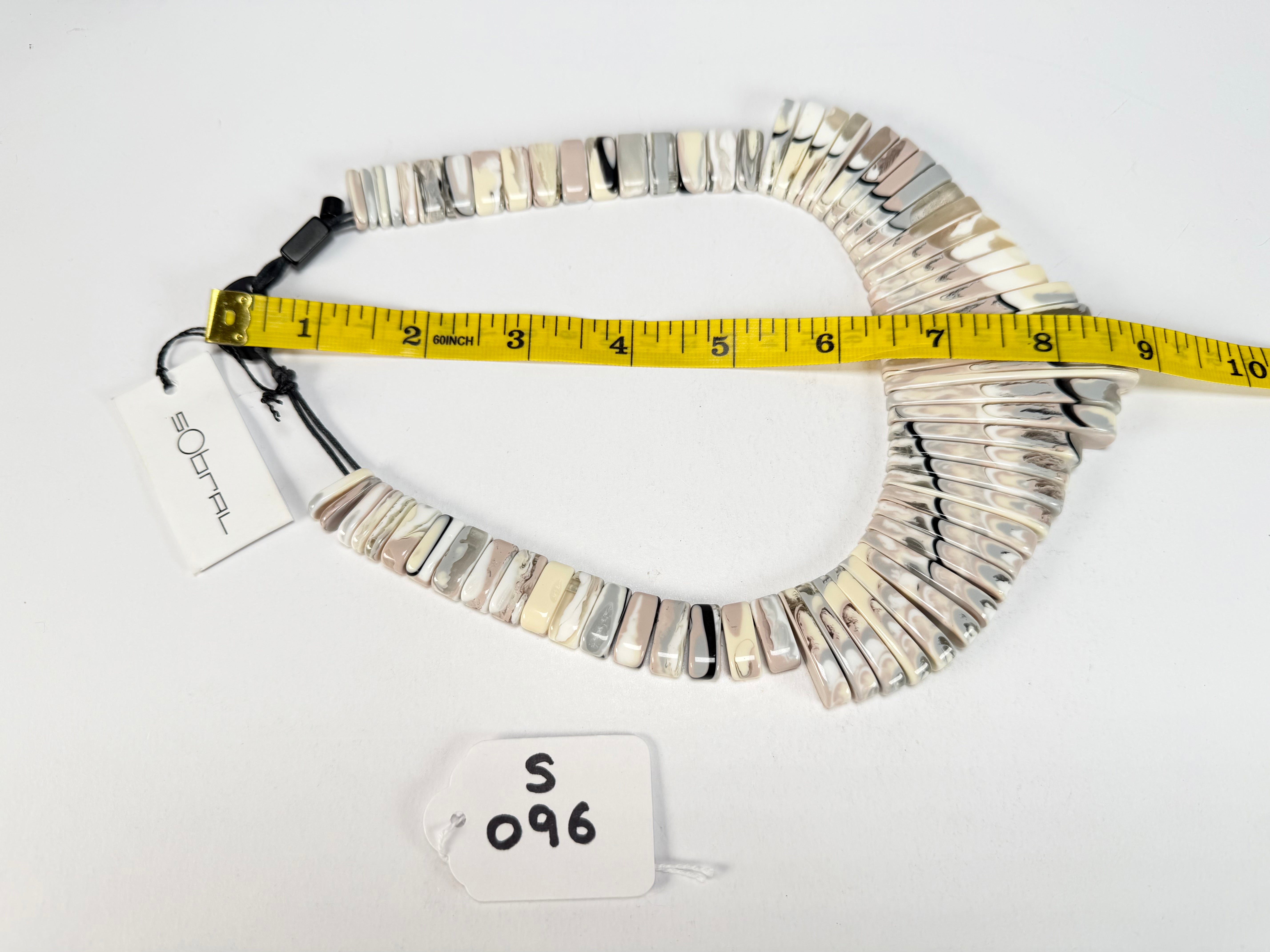 Sobral - Lágrima D'or "Tupi" Resin Necklace ( 004853 )
