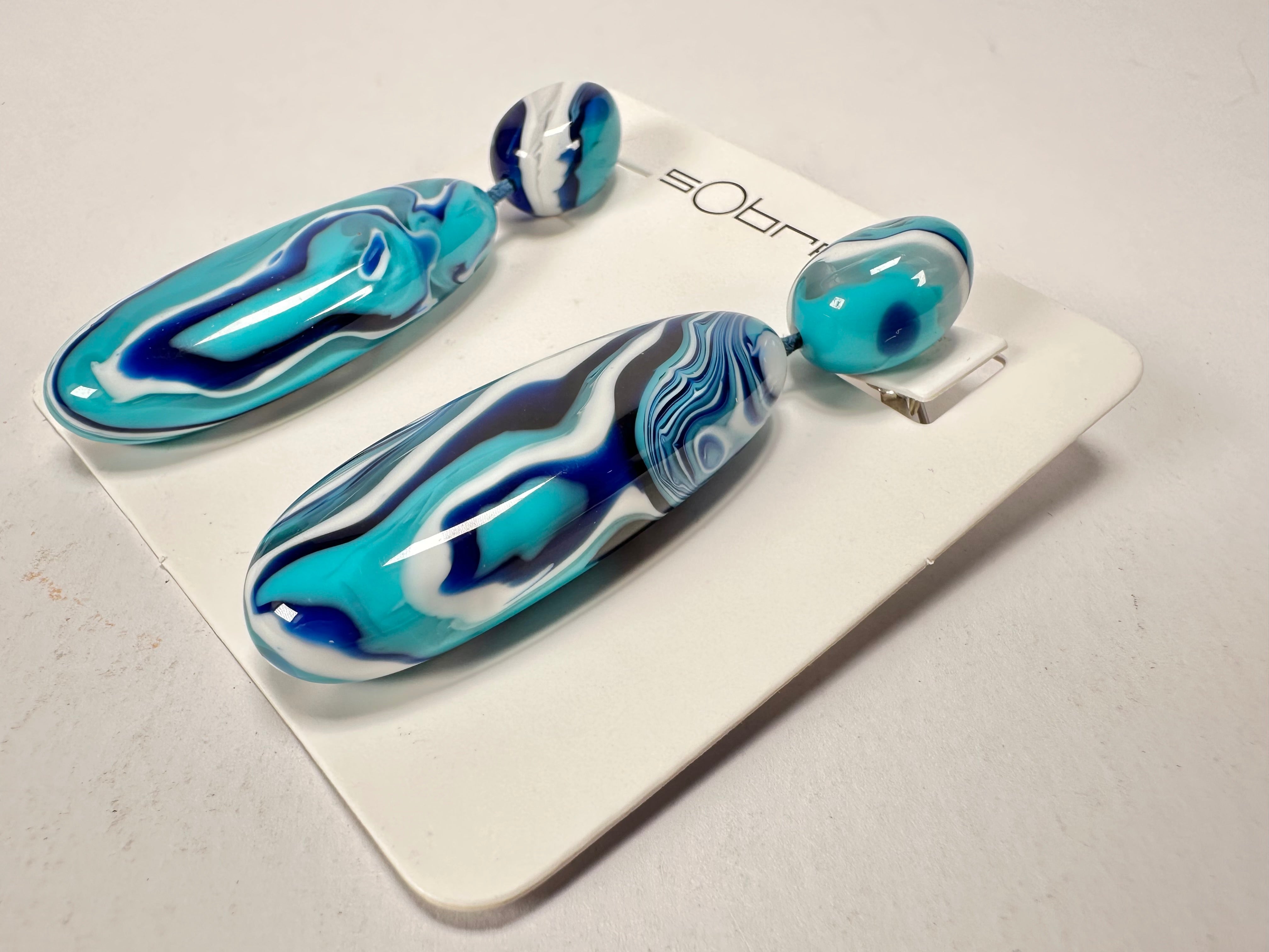 Sobral - Onda "Peahi" Resin Earrings ( 005421 )