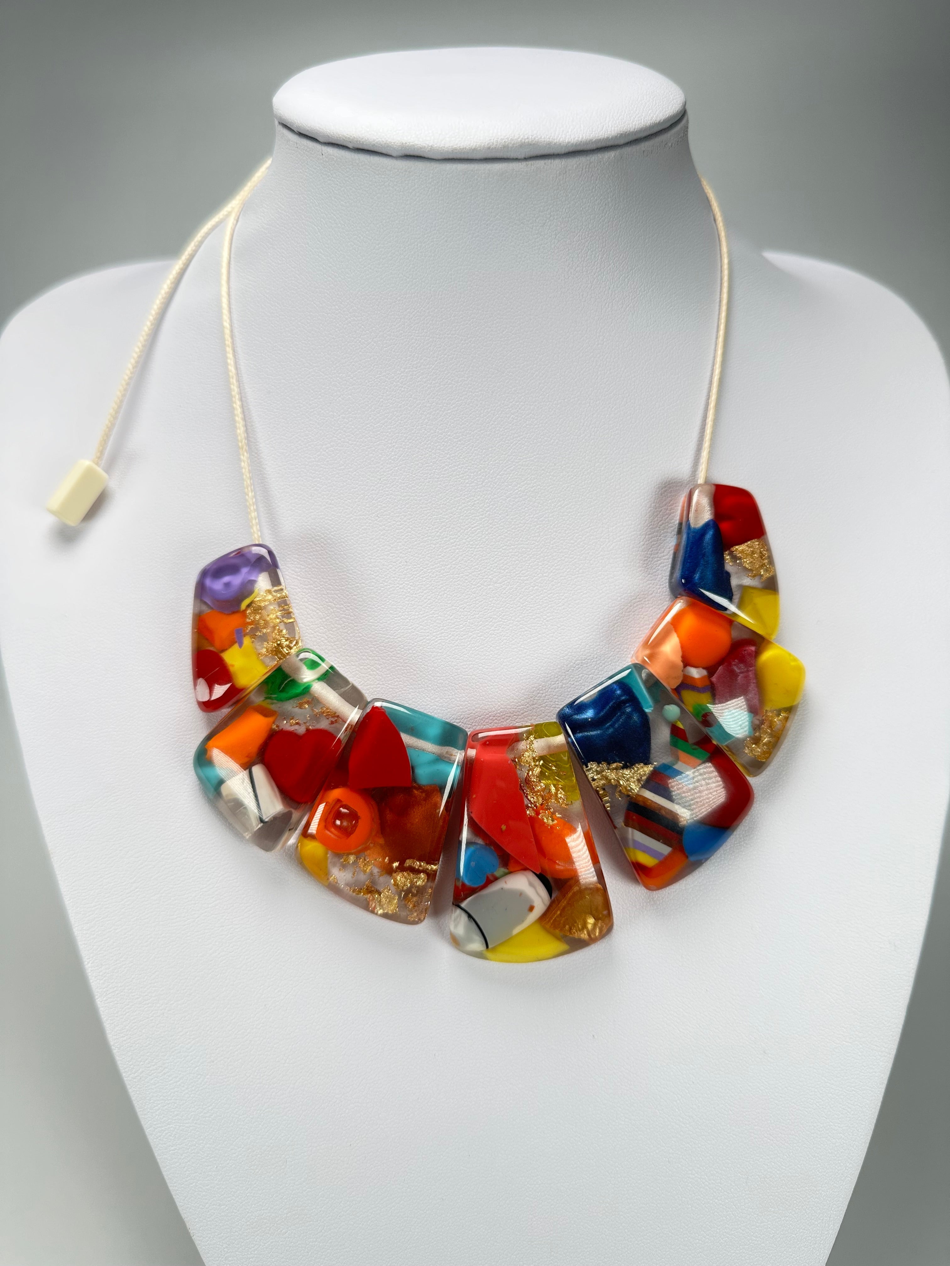 Sobral - Past Present "Ipanema" Resin Necklace ( 005377 )