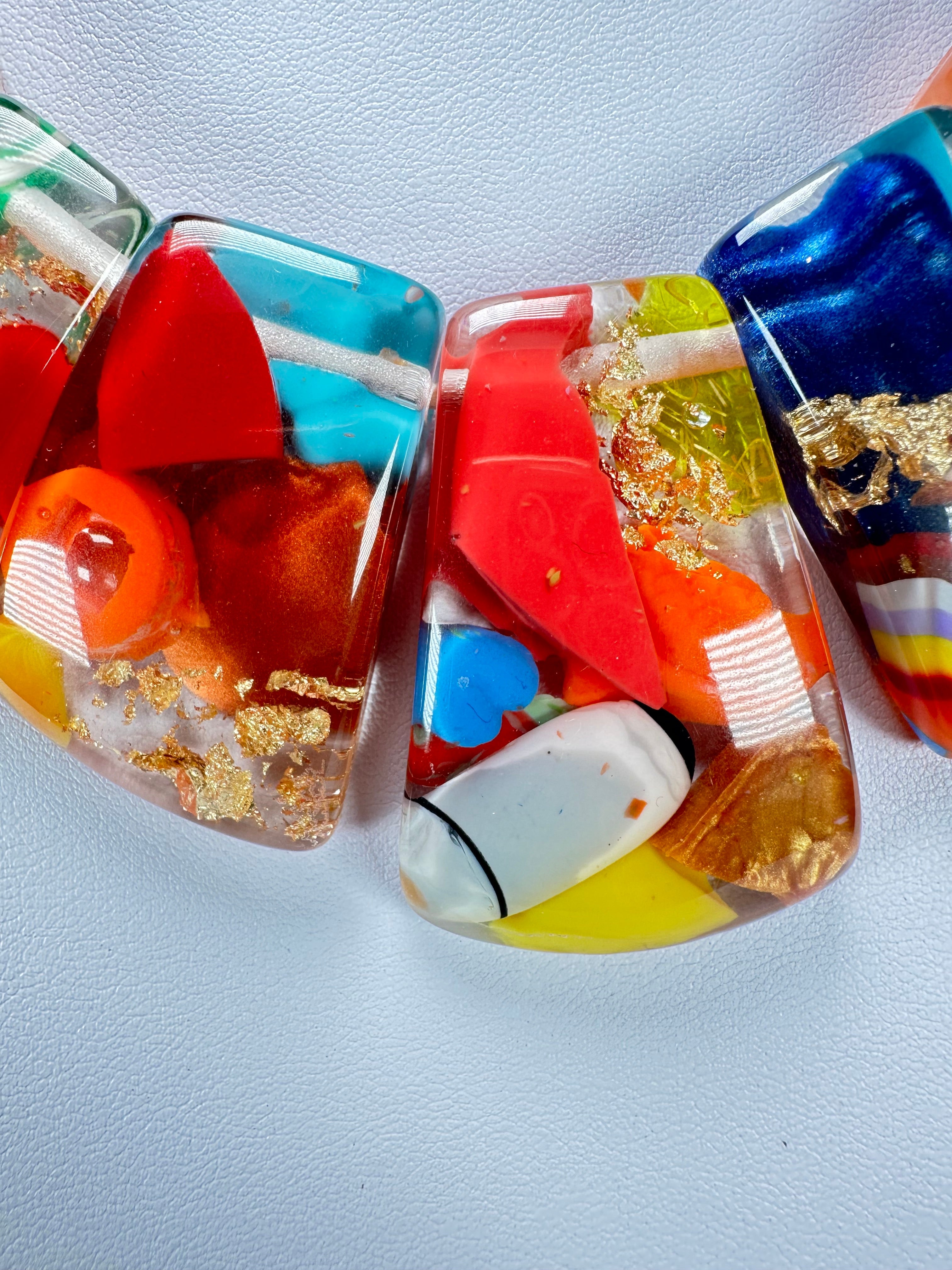 Sobral - Past Present "Ipanema" Resin Necklace ( 005377 )