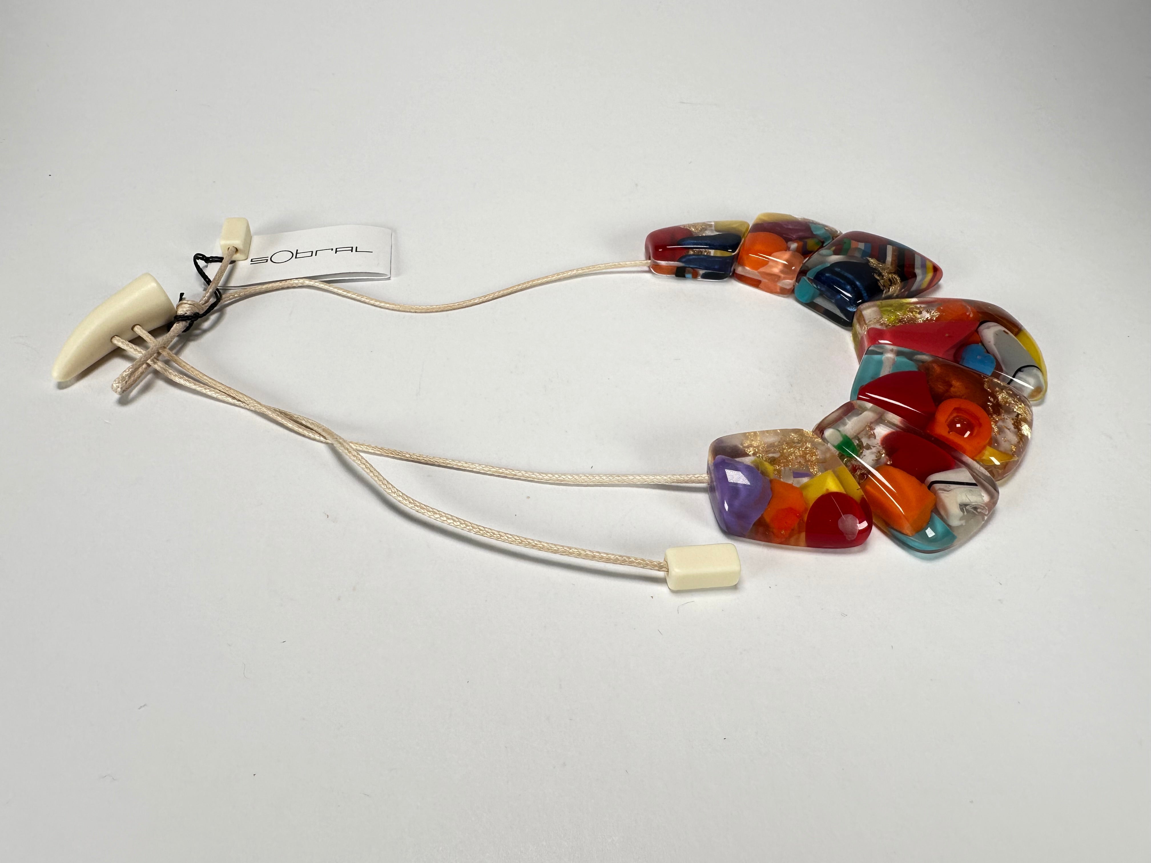 Sobral - Past Present "Ipanema" Resin Necklace ( 005377 )