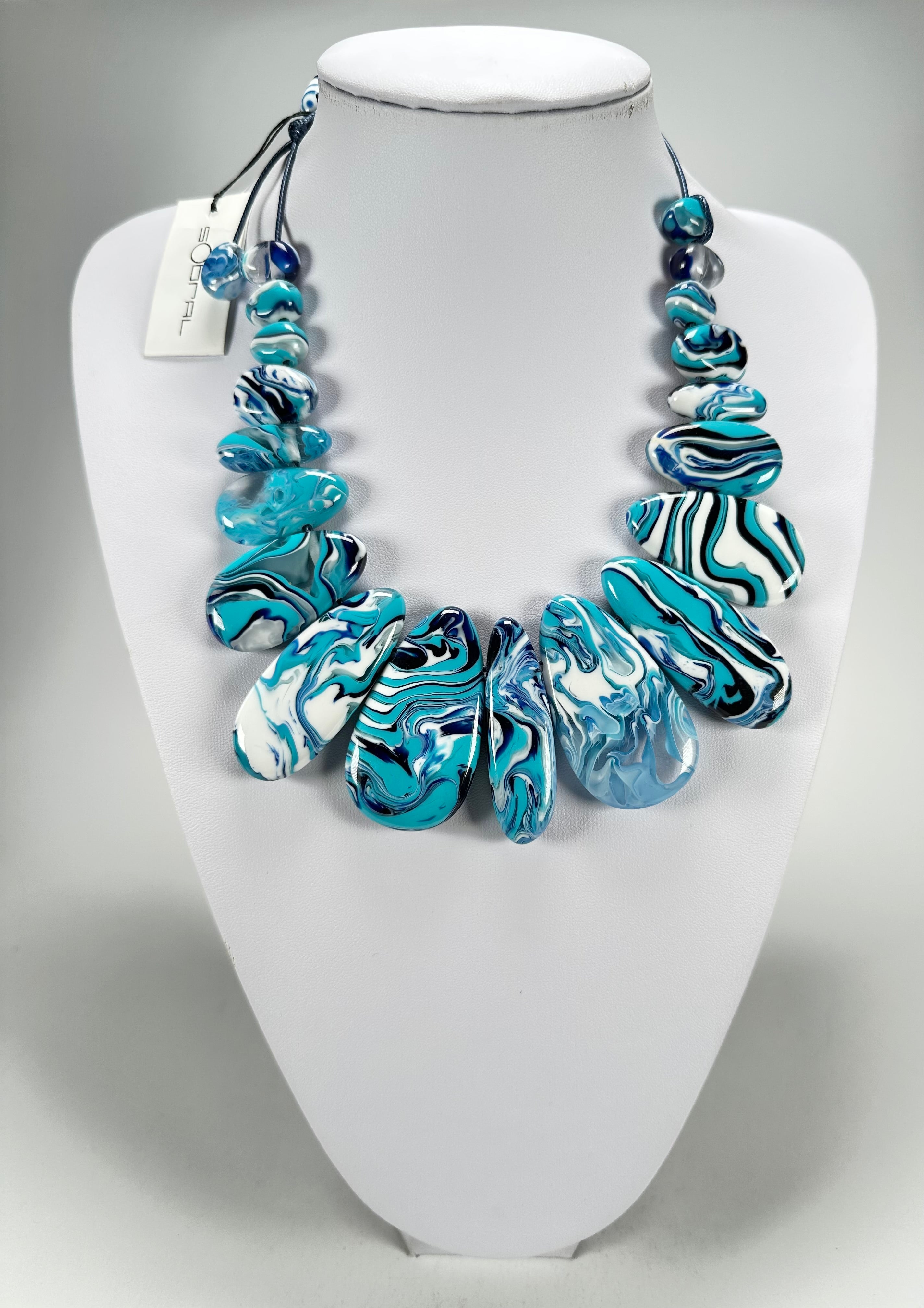 Sobral - Onda "Marou" Resin Necklace ( 005422 )