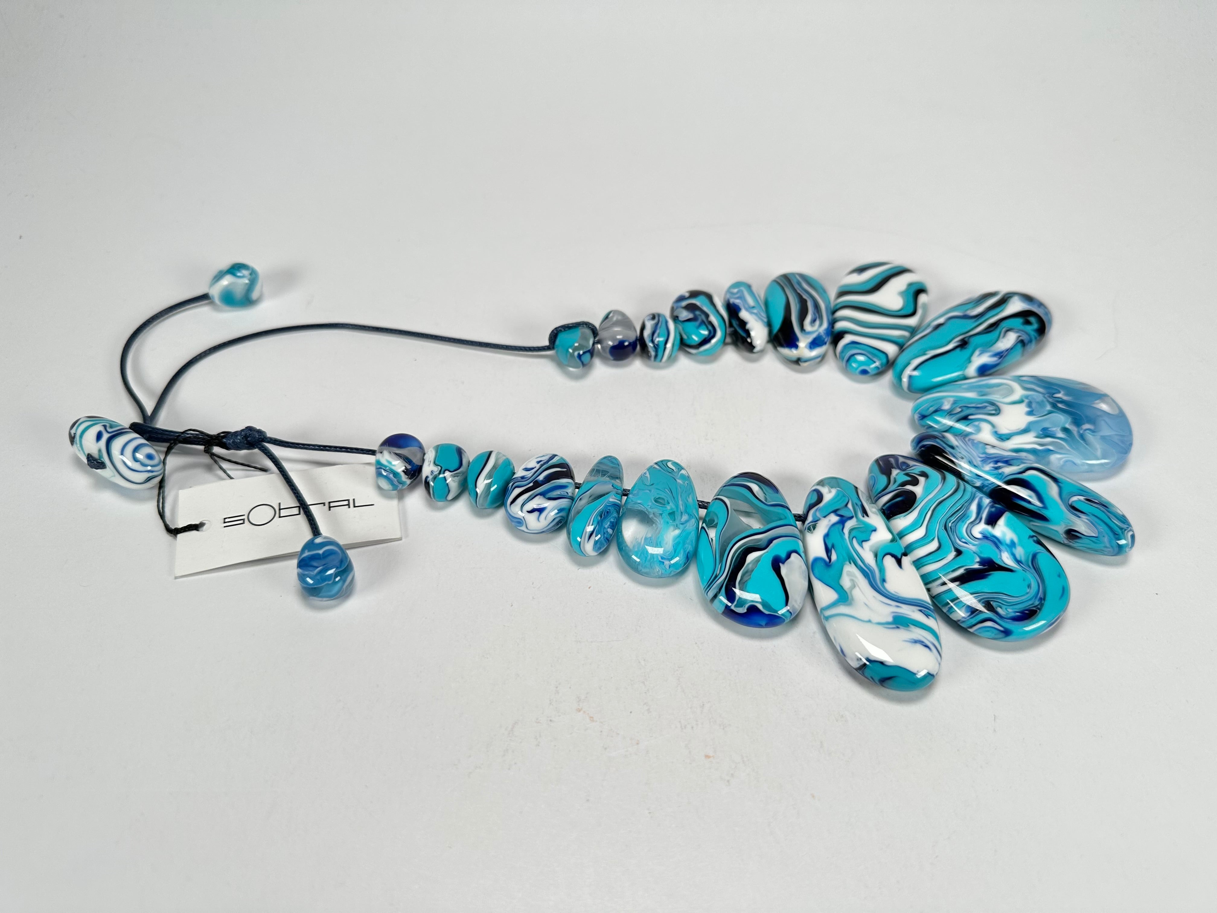 Sobral - Onda "Marou" Resin Necklace ( 005422 )