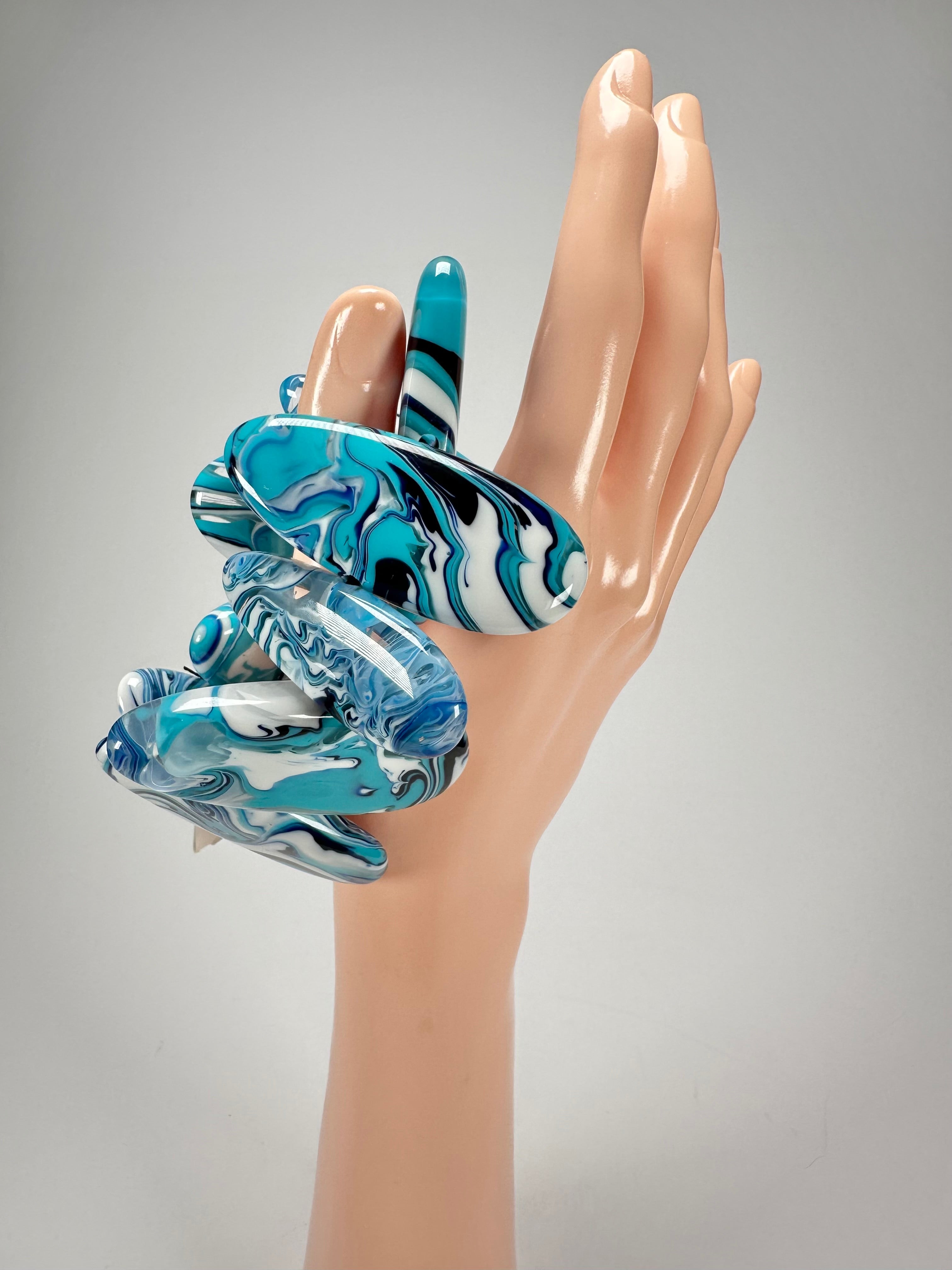 Sobral - Onda "Pipe" Resin Bracelet ( 005424 )