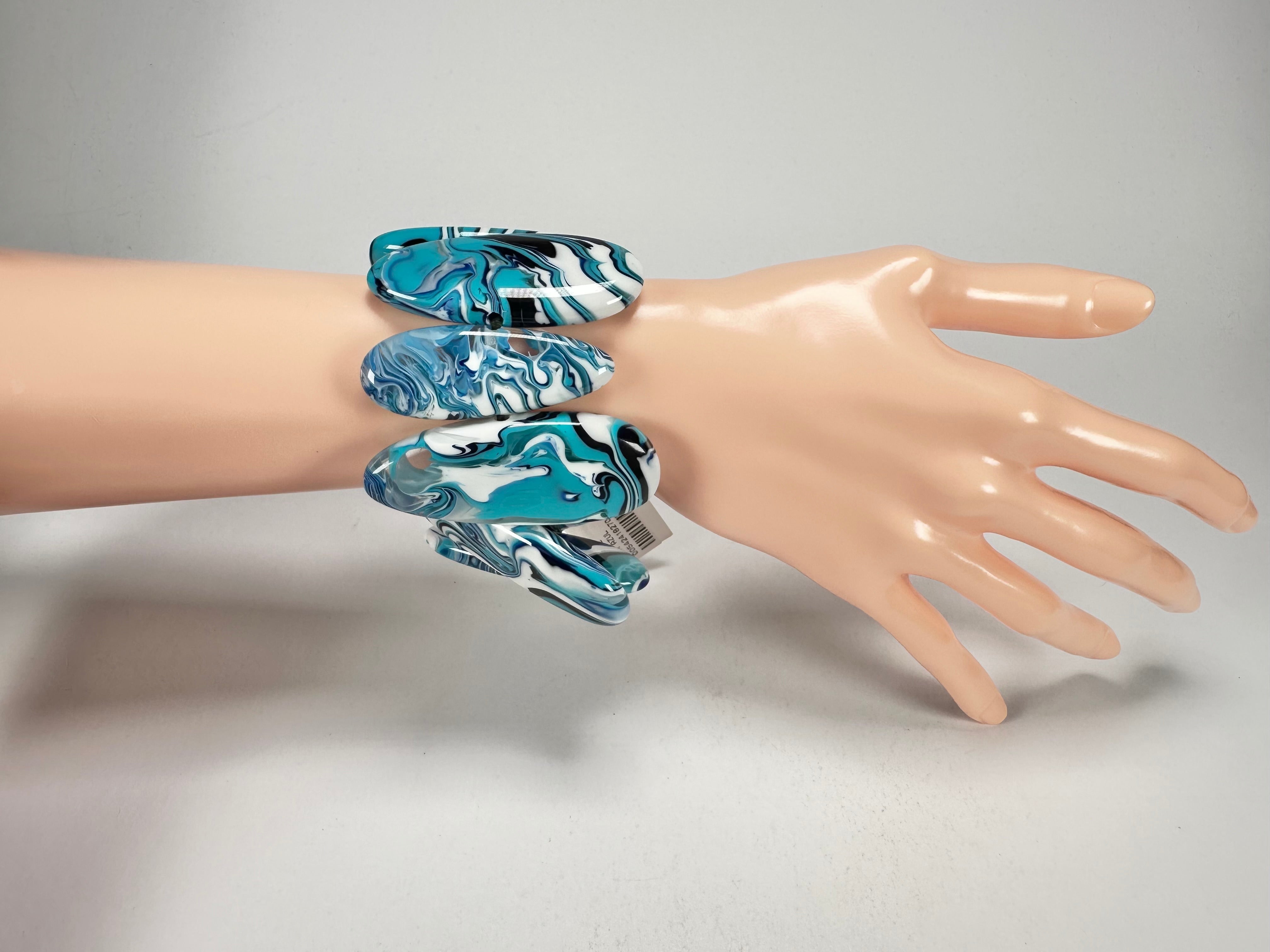 Sobral - Onda "Pipe" Resin Bracelet ( 005424 )