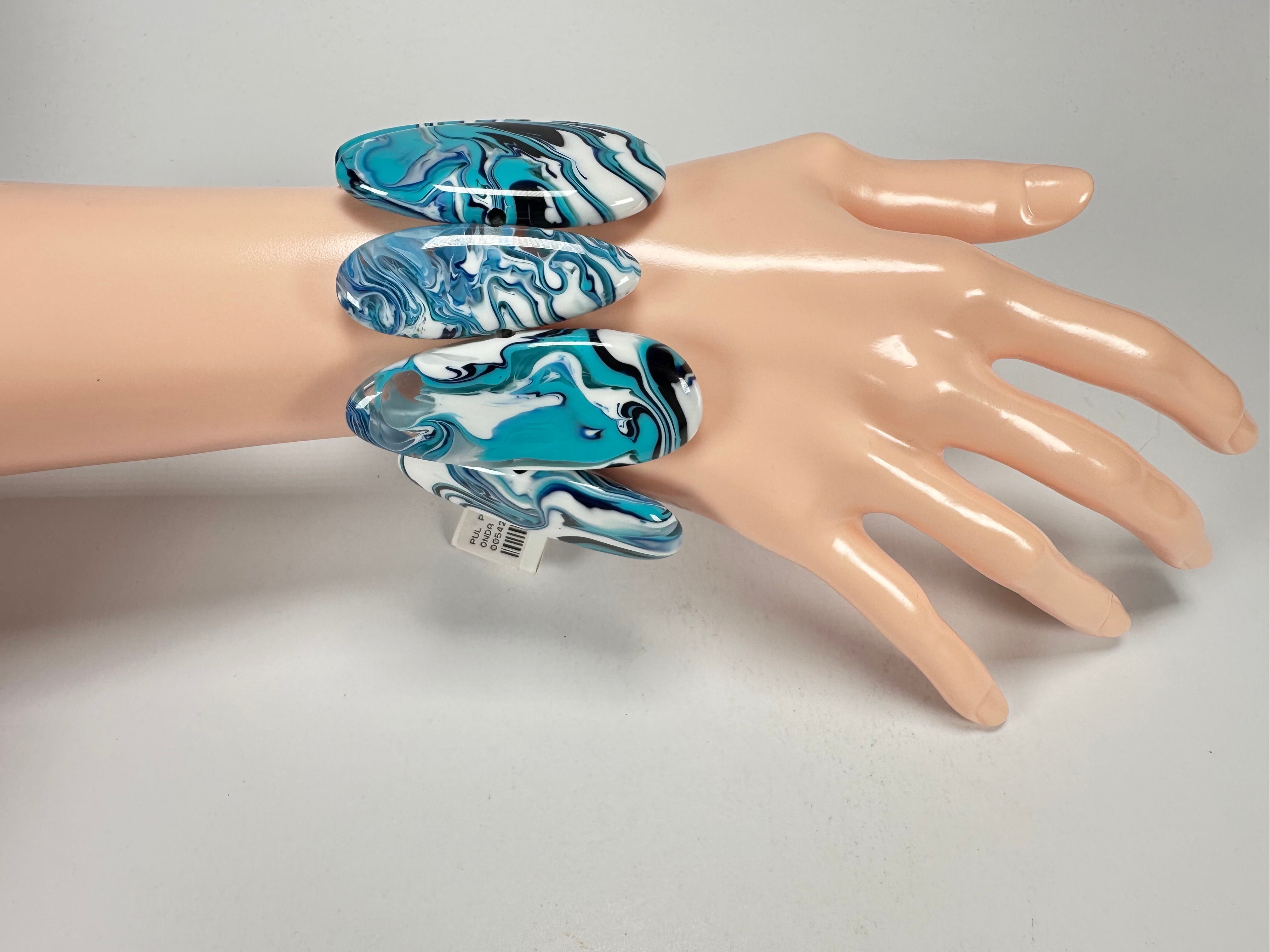 Sobral - Onda "Pipe" Resin Bracelet ( 005424 )