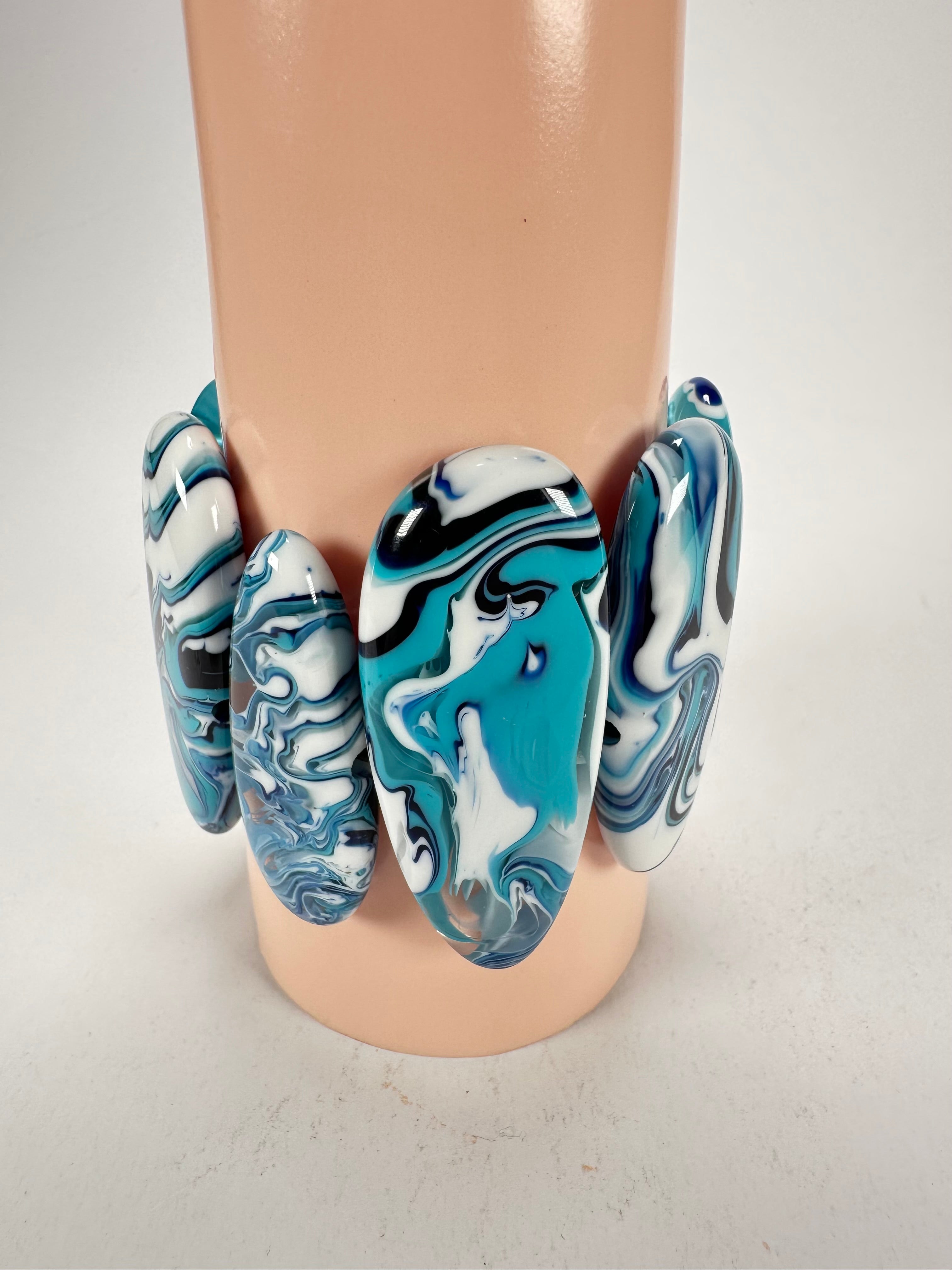 Sobral - Onda "Pipe" Resin Bracelet ( 005424 )