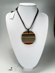 Sobral - Pop Art "Terra" Resin Necklace ( 005171 )