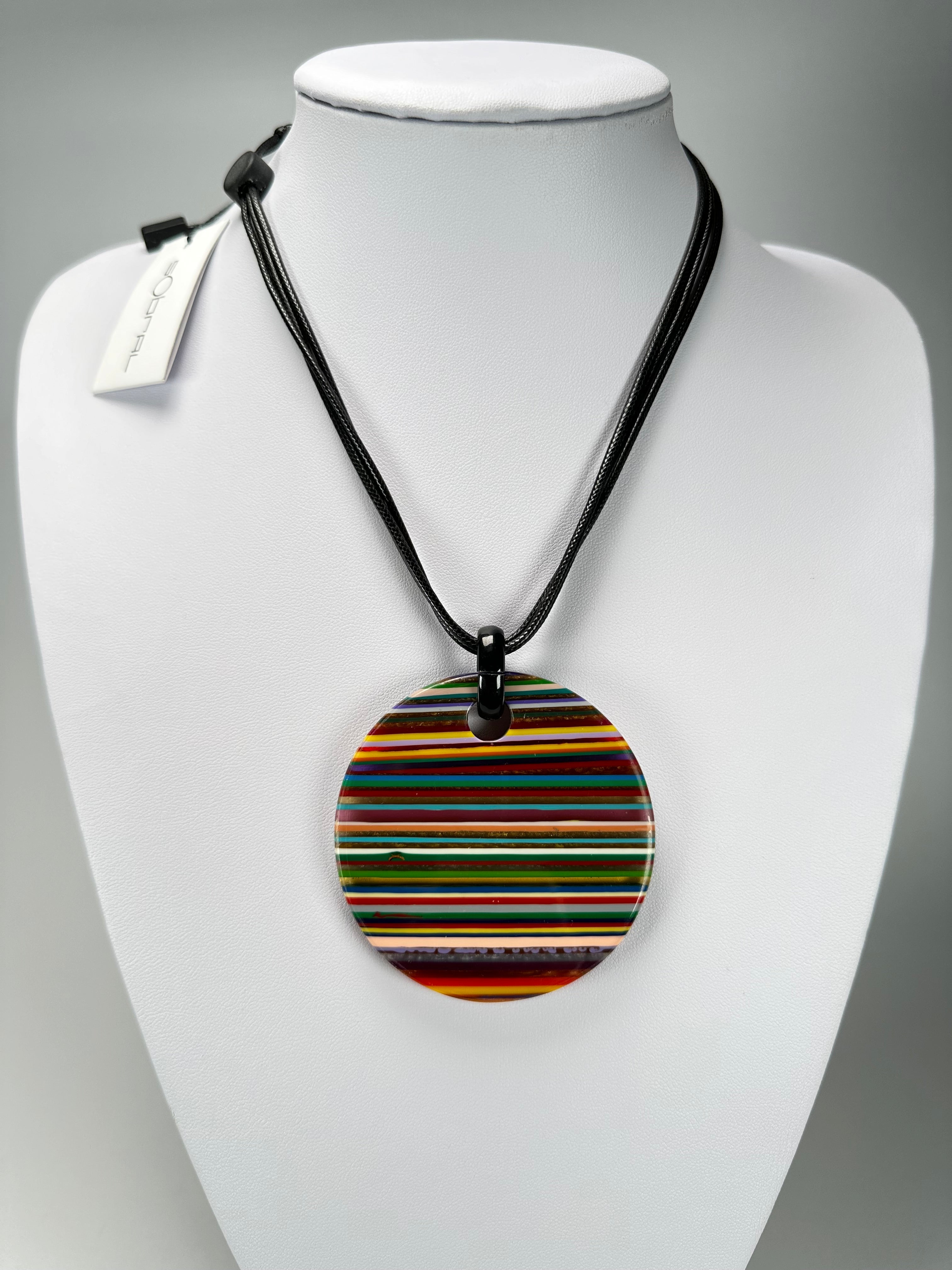 Sobral - Pop Art "Terra" Resin Necklace ( 005171 )