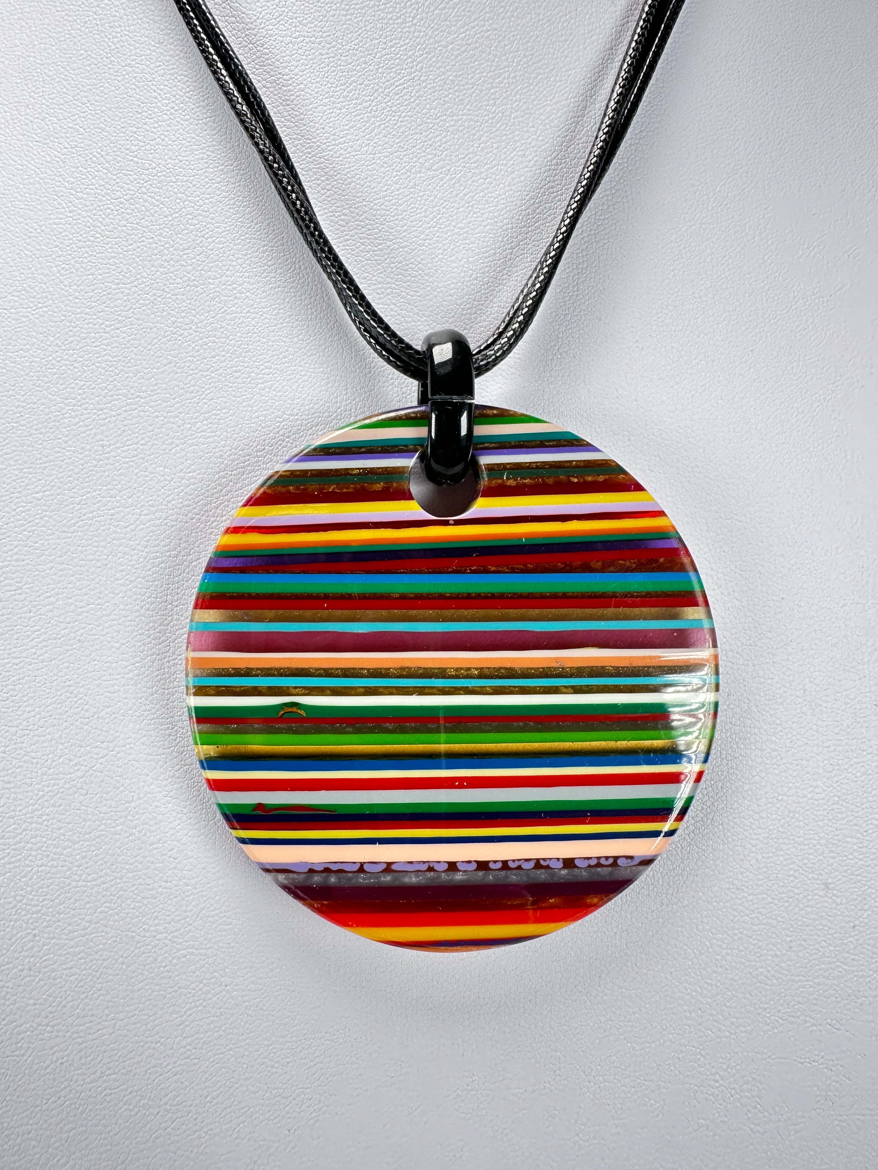 Sobral - Pop Art "Terra" Resin Necklace ( 005171 )