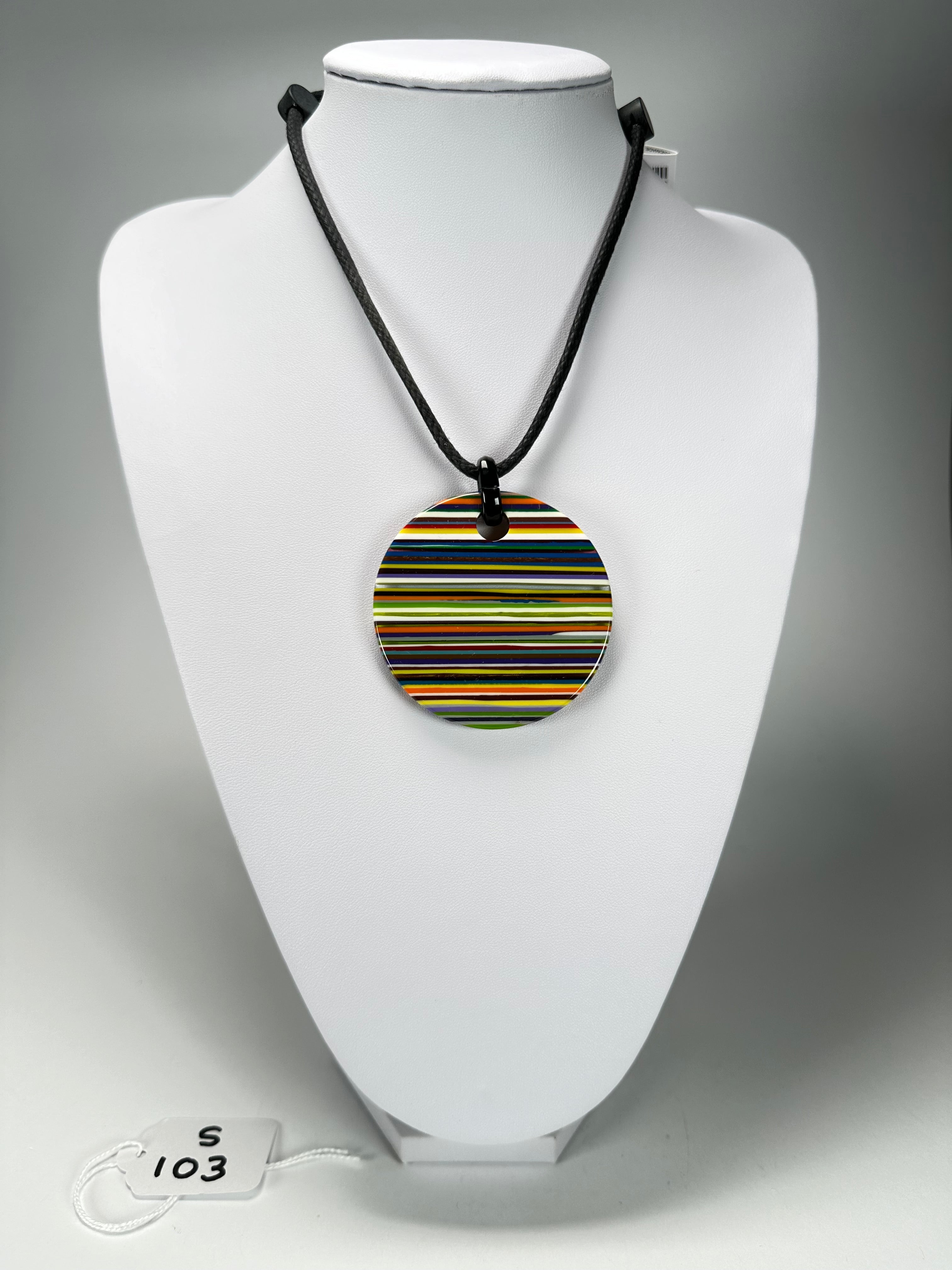 Sobral - Pop Art "Terra" Resin Necklace ( 005171 )