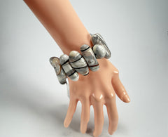 Sobral - Lágrima D'or "Newanderthal" Elasticated Resin Bracelet ( 005263 )