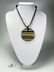 Sobral - Pop Art "Terra" Resin Necklace ( 005171 )