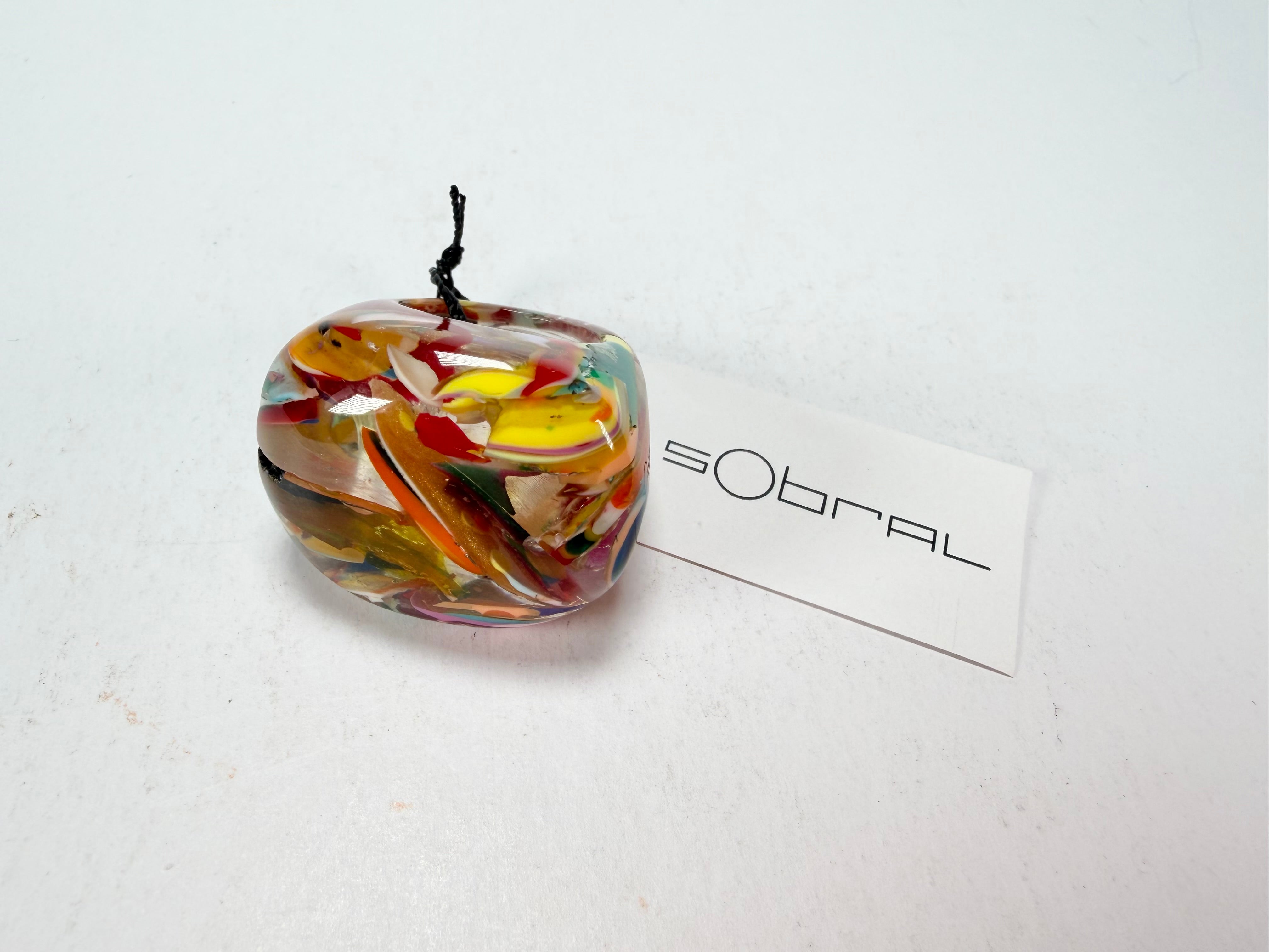 Sobral - Baru "Mares" Resin Ring ( 005417 ) - Size UK R / US 8.5