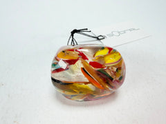 Sobral - Baru "Mares" Resin Ring ( 005417 ) - Size UK R / US 8.5