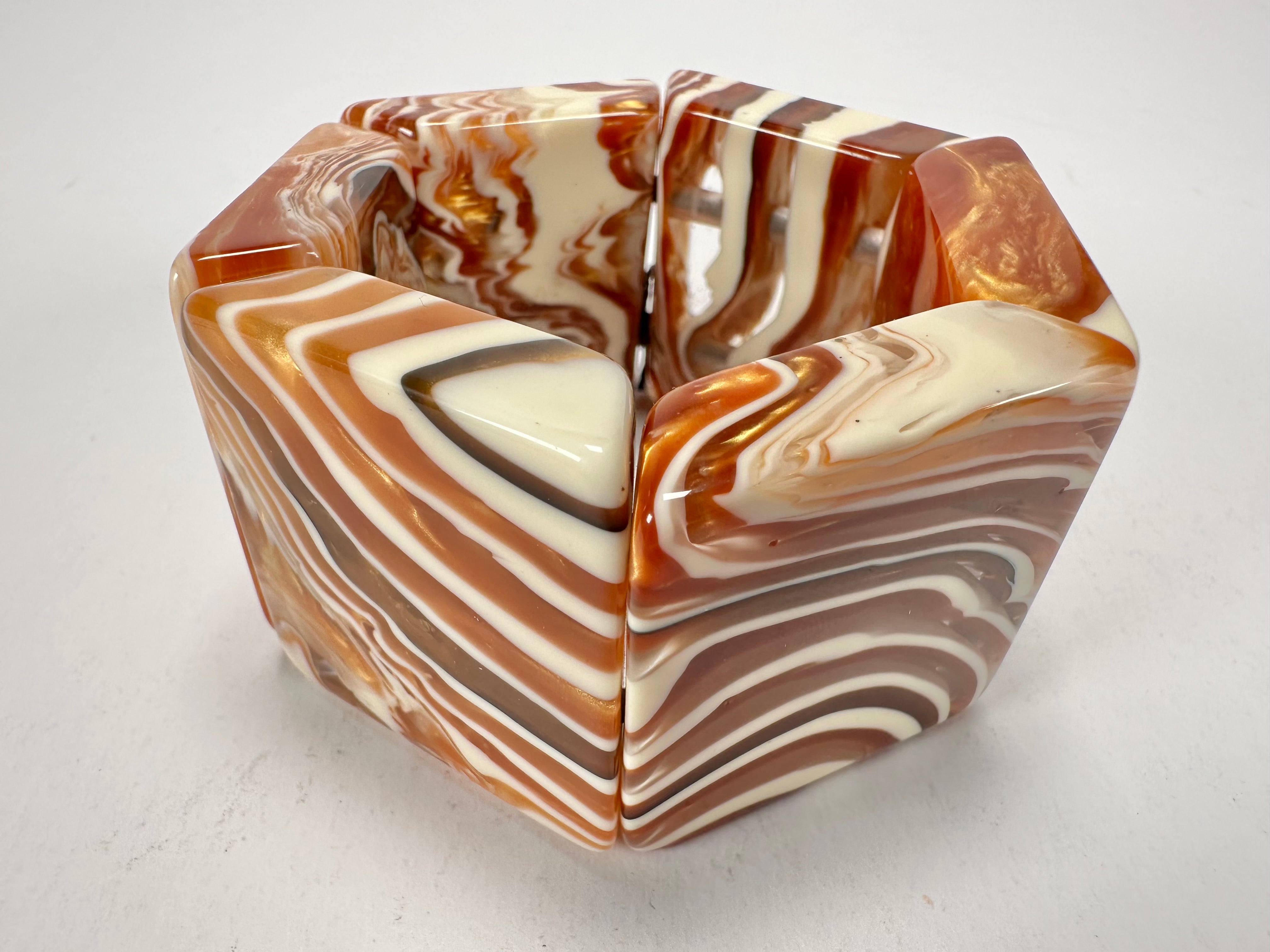 Sobral - Carmelo "Mery" Onda Creme Resin Bracelet ( 004575 )