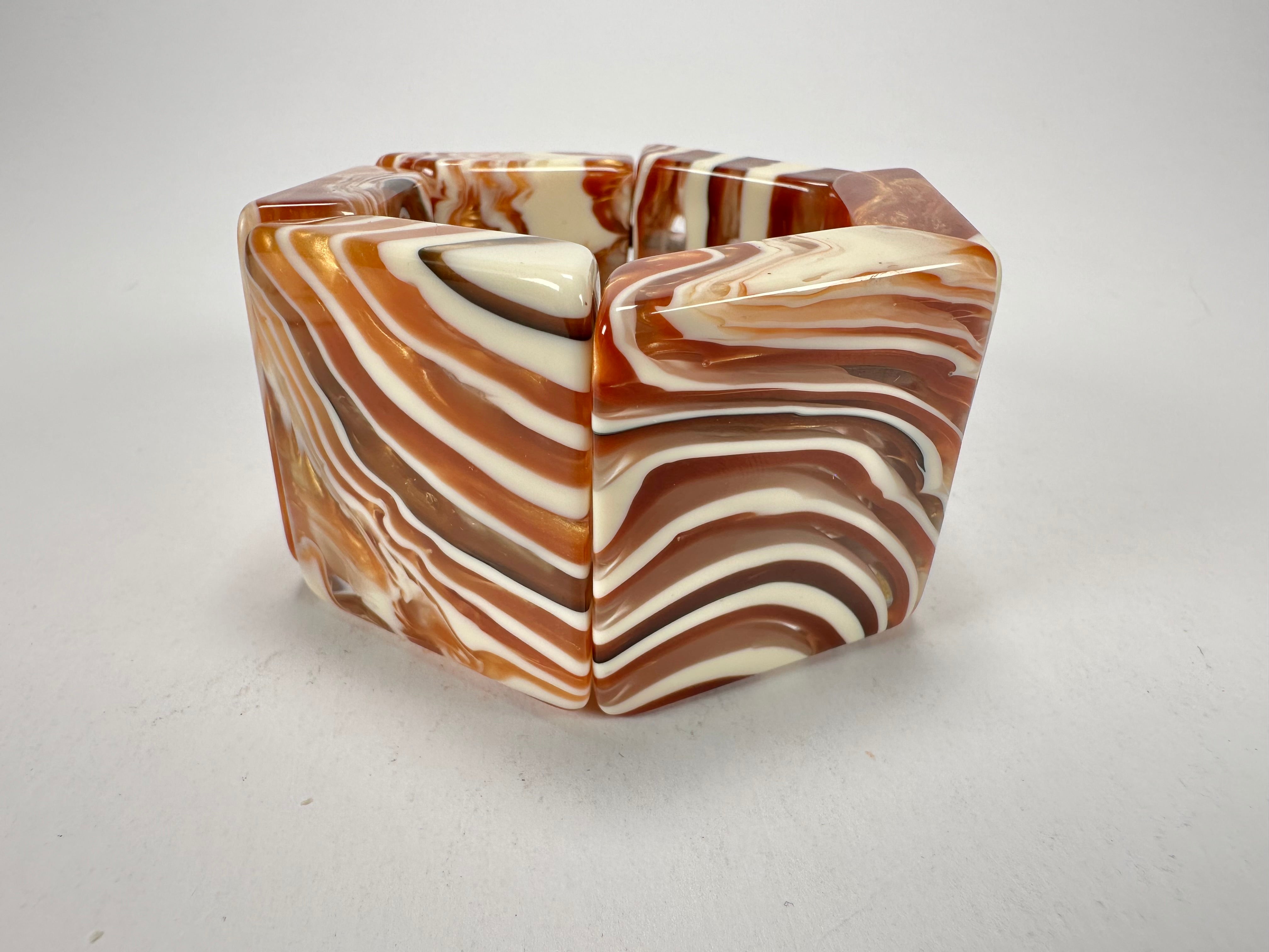 Sobral - Carmelo "Mery" Onda Creme Resin Bracelet ( 004575 )