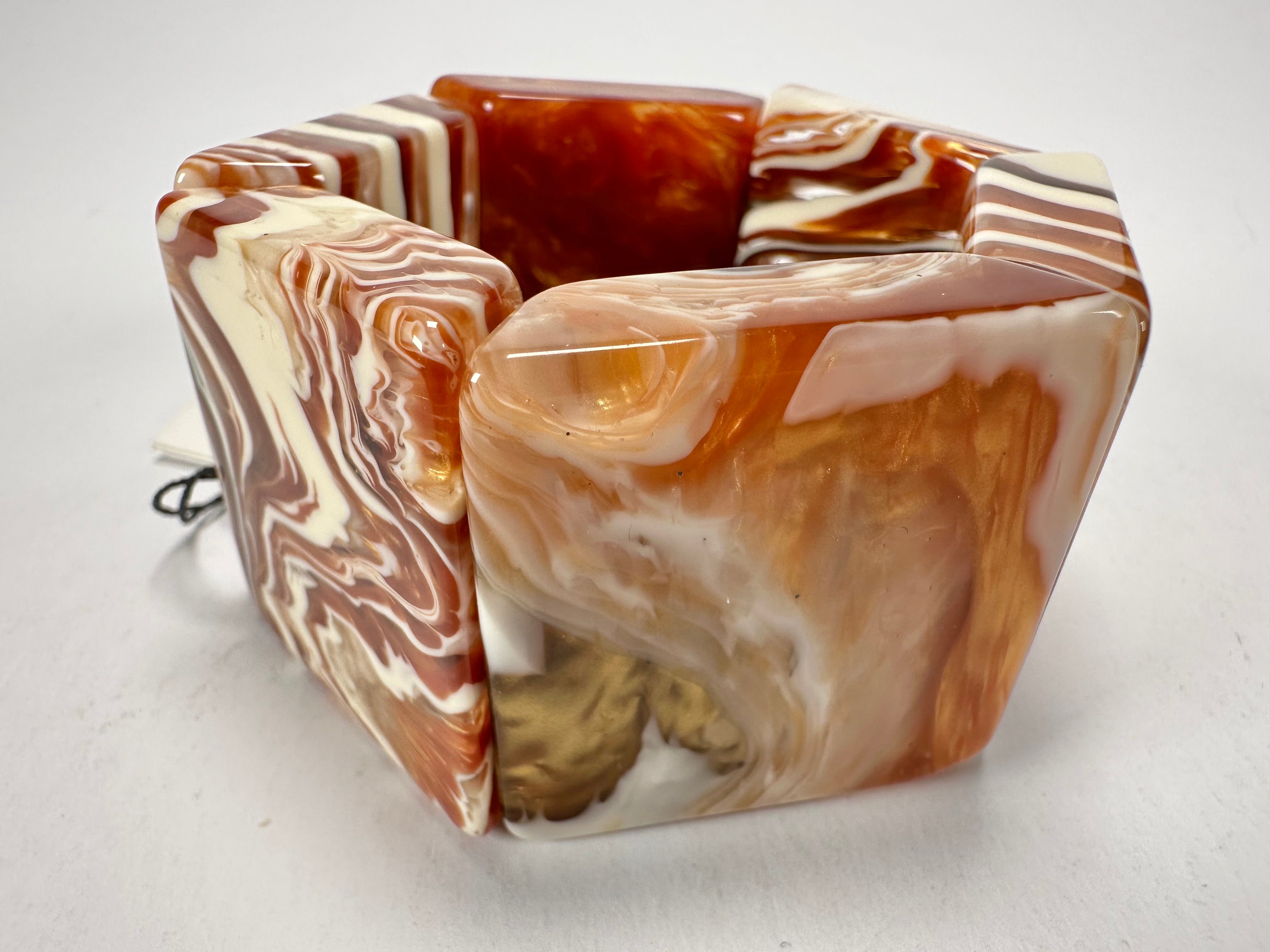 Sobral - Carmelo "Mery" Onda Creme Resin Bracelet ( 004575 )