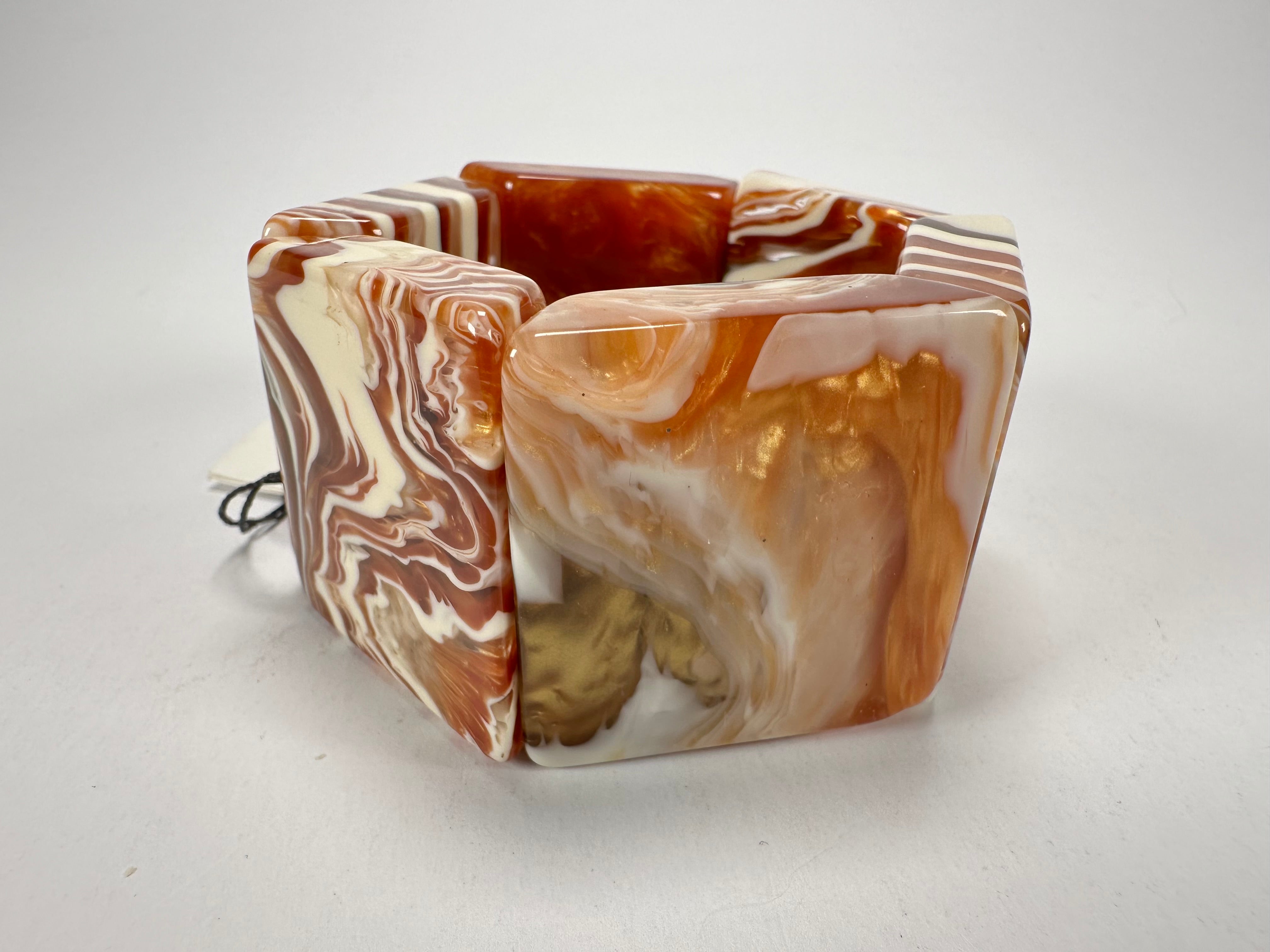 Sobral - Carmelo "Mery" Onda Creme Resin Bracelet ( 004575 )