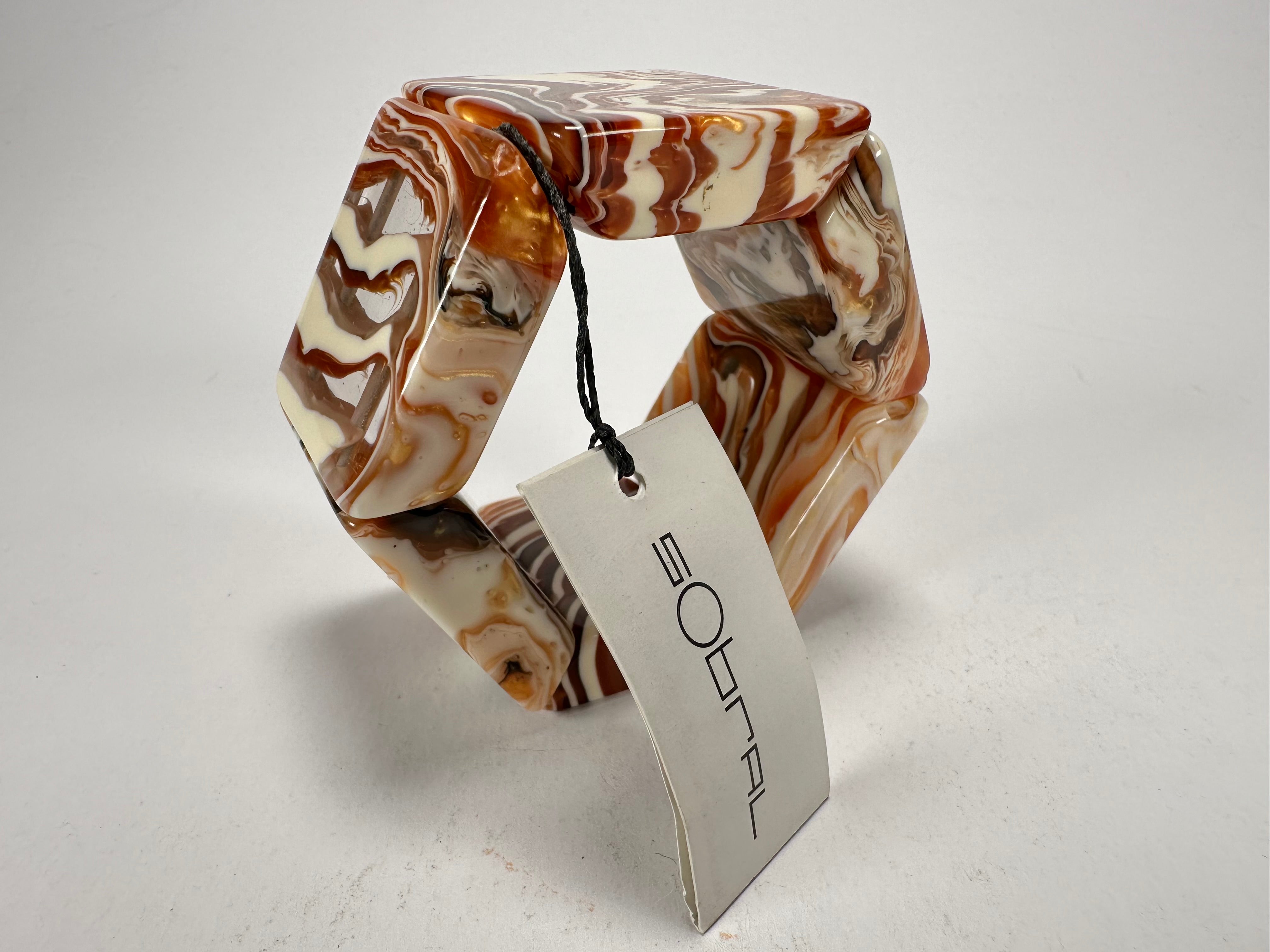 Sobral - Carmelo "Mery" Onda Creme Resin Bracelet ( 004575 )