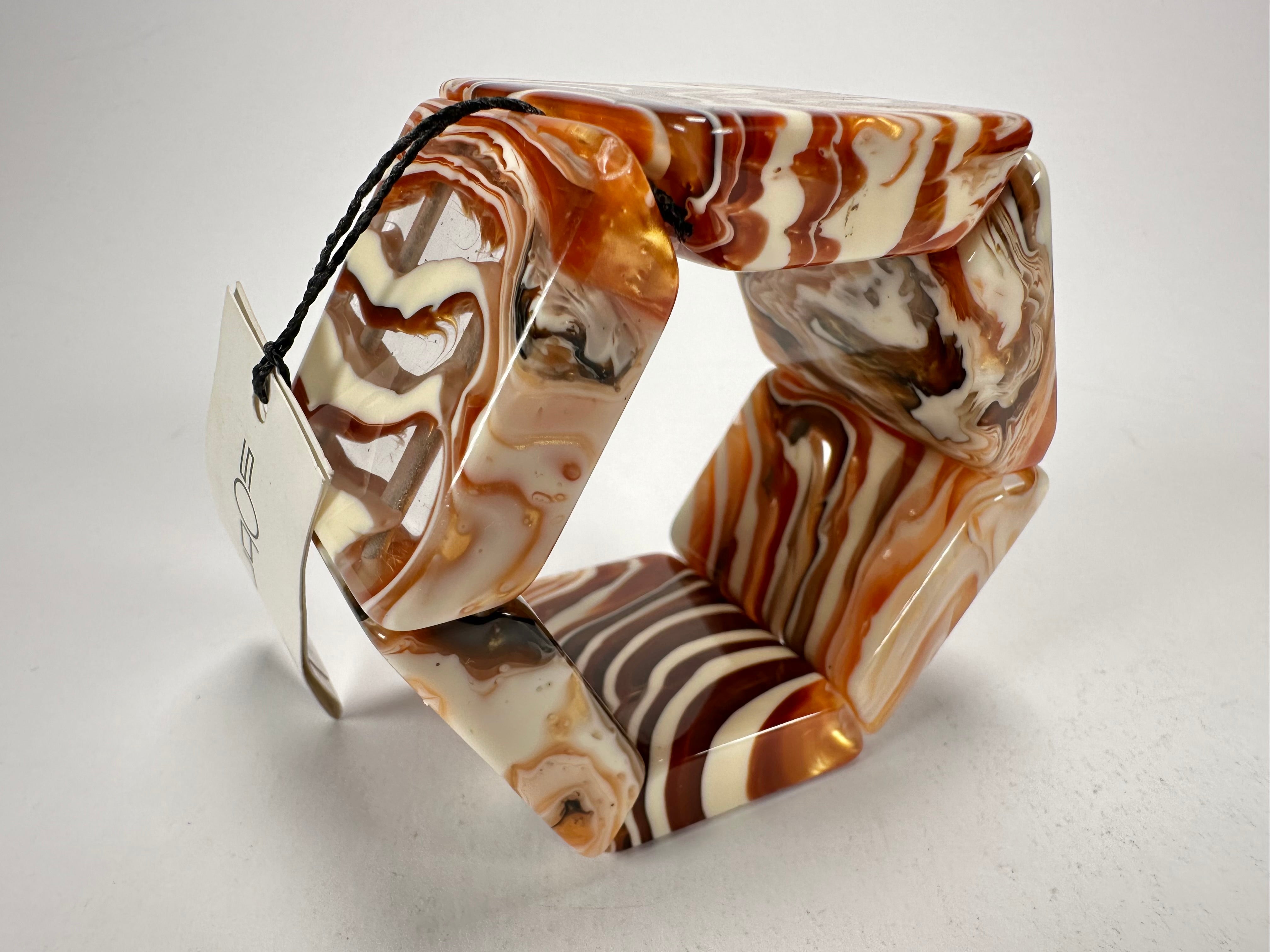 Sobral - Carmelo "Mery" Onda Creme Resin Bracelet ( 004575 )