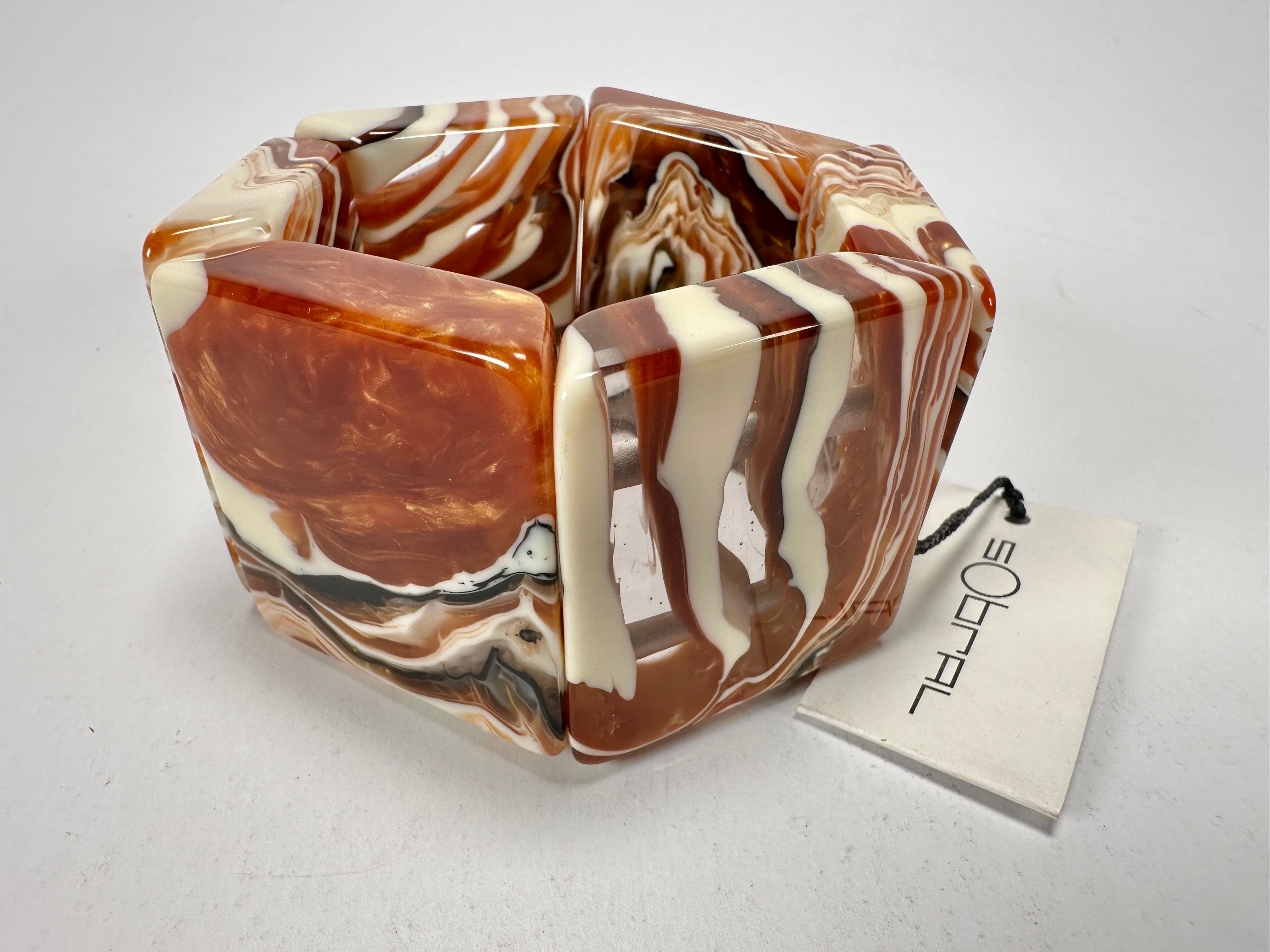 Sobral - Carmelo "Mery" Onda Creme Resin Bracelet ( 004575 )