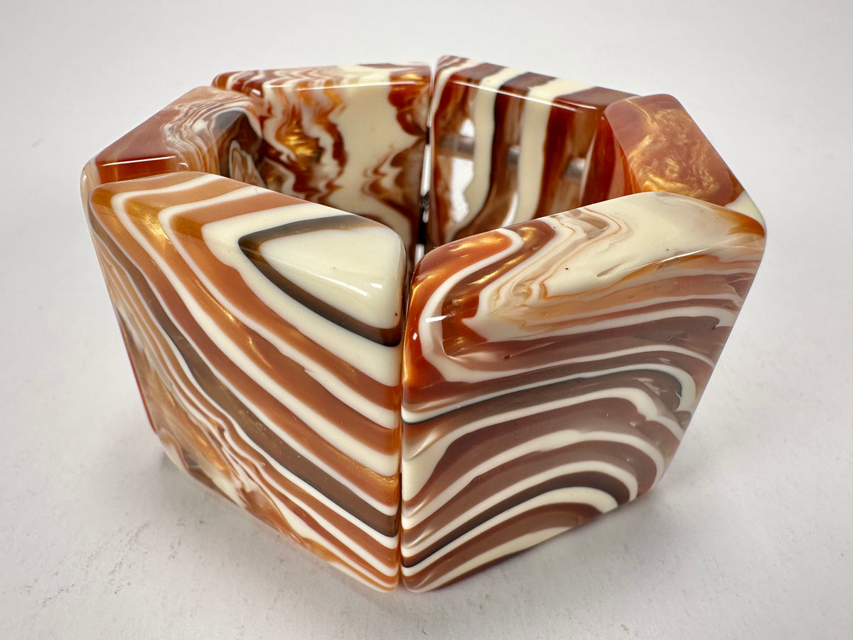 Sobral - Carmelo "Mery" Onda Creme Resin Bracelet ( 004575 )