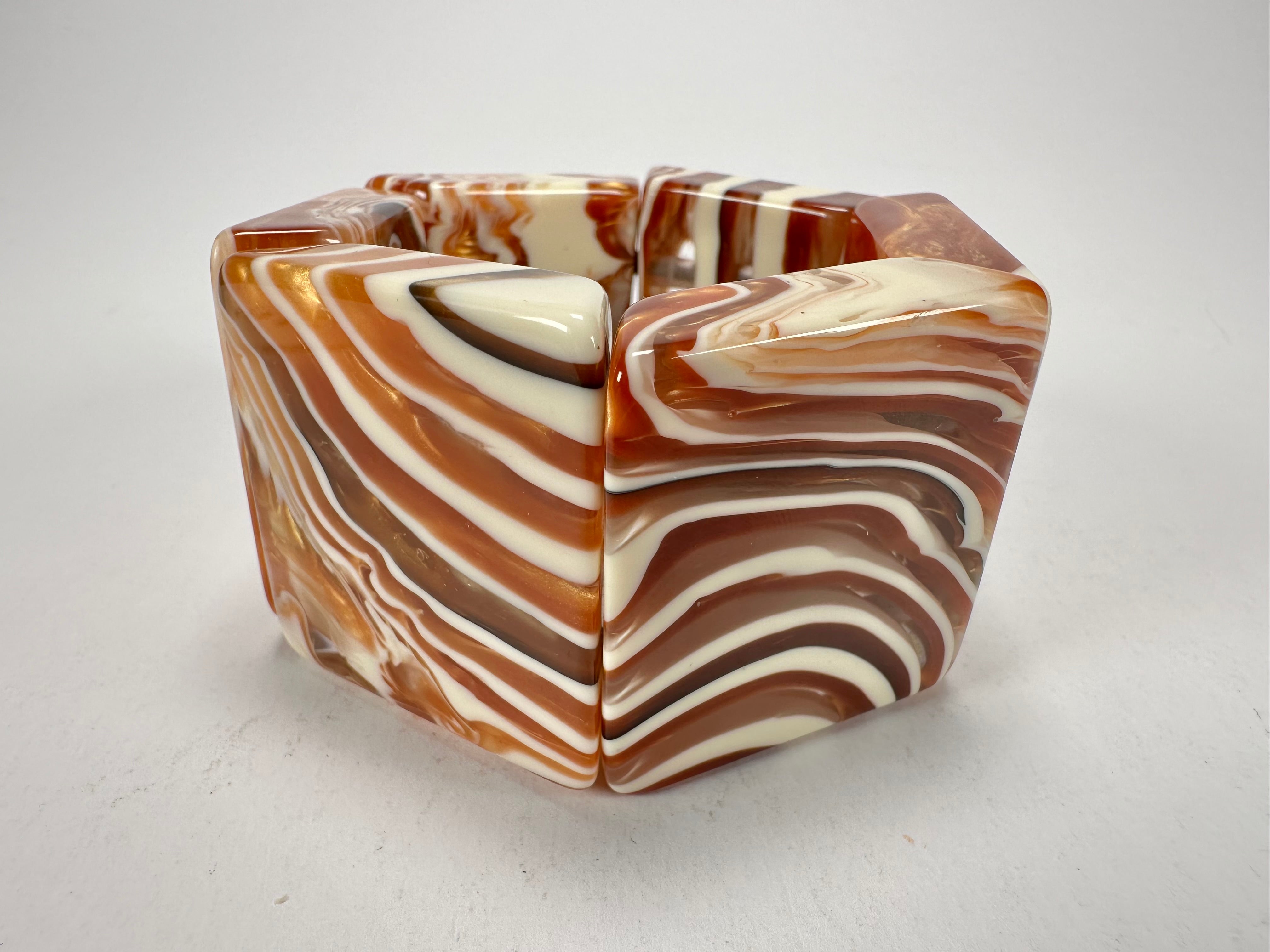 Sobral - Carmelo "Mery" Onda Creme Resin Bracelet ( 004575 )